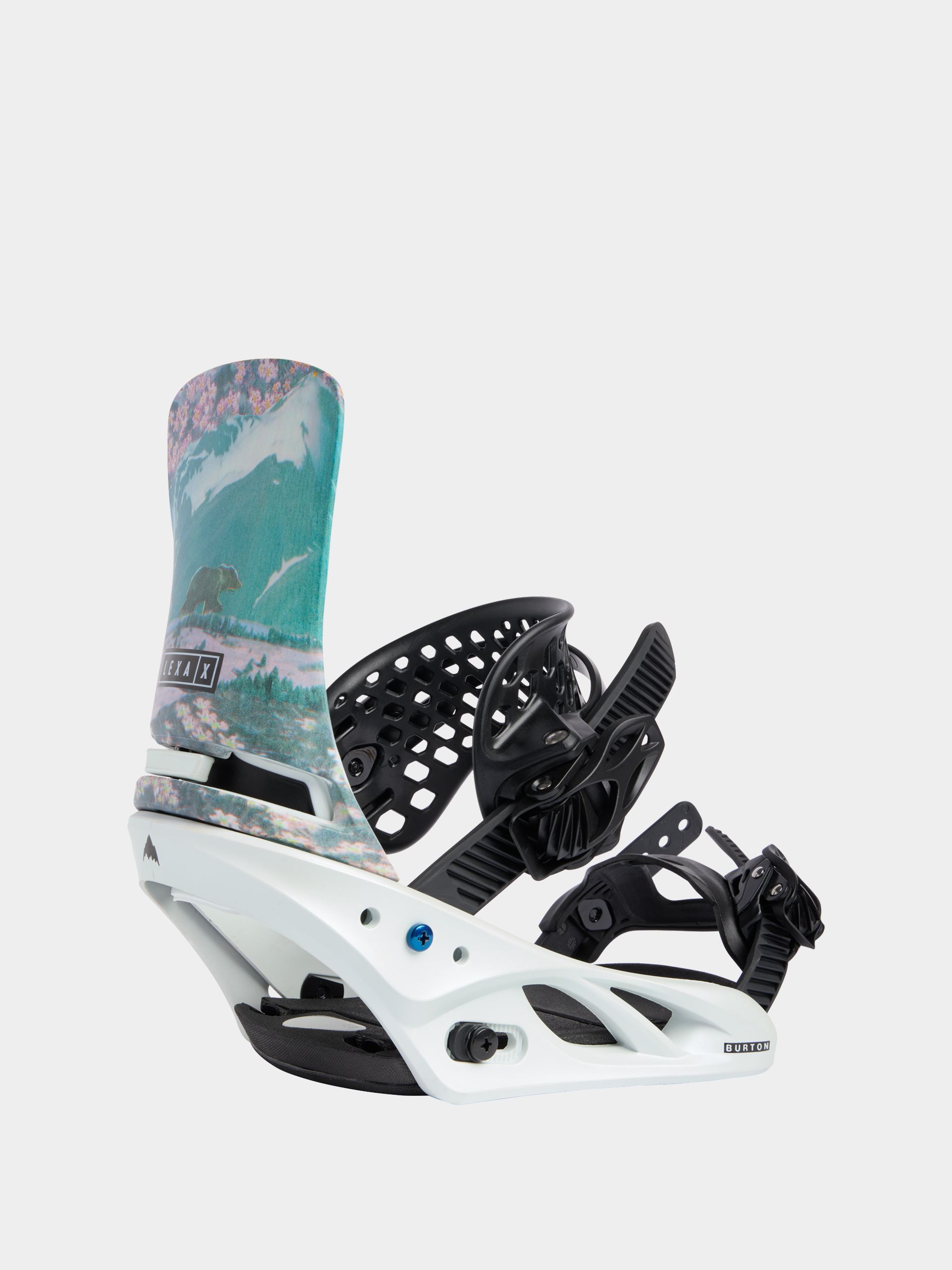 Damskie Wiązania snowboardowe Burton Lexa X Reflex (light blue/collage)