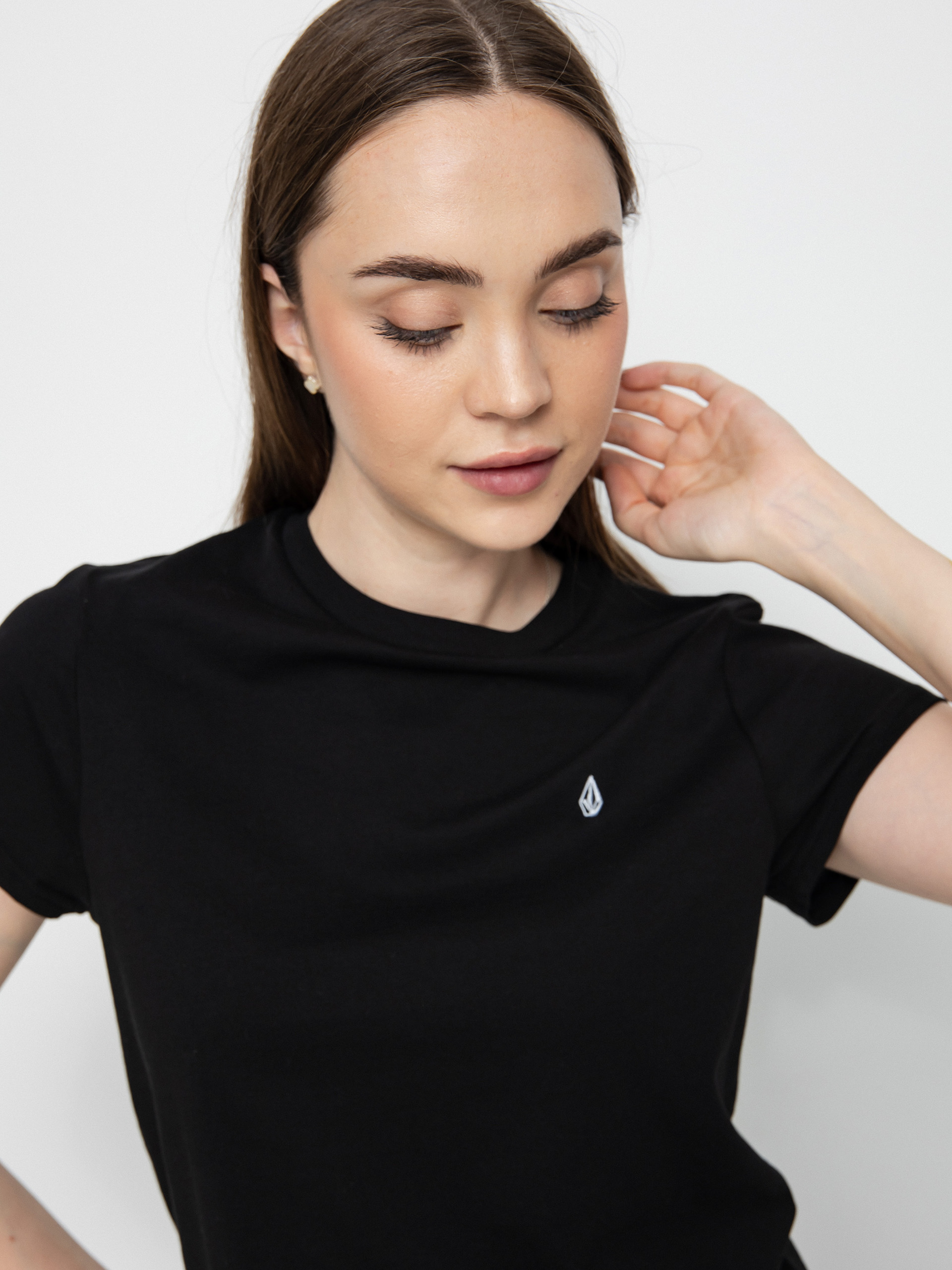 T-shirt Volcom Stone Blanks Wmn (black)