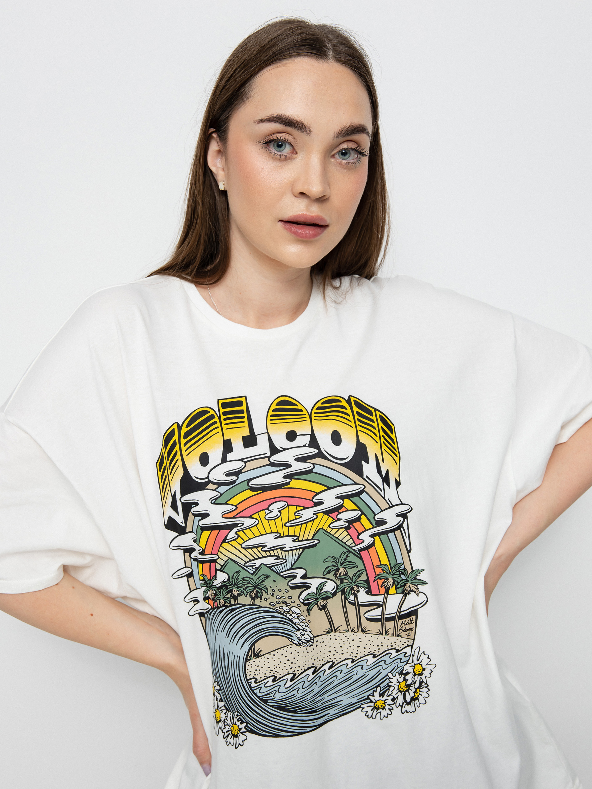 T-shirt Volcom Matt Adams My Guys (star white)