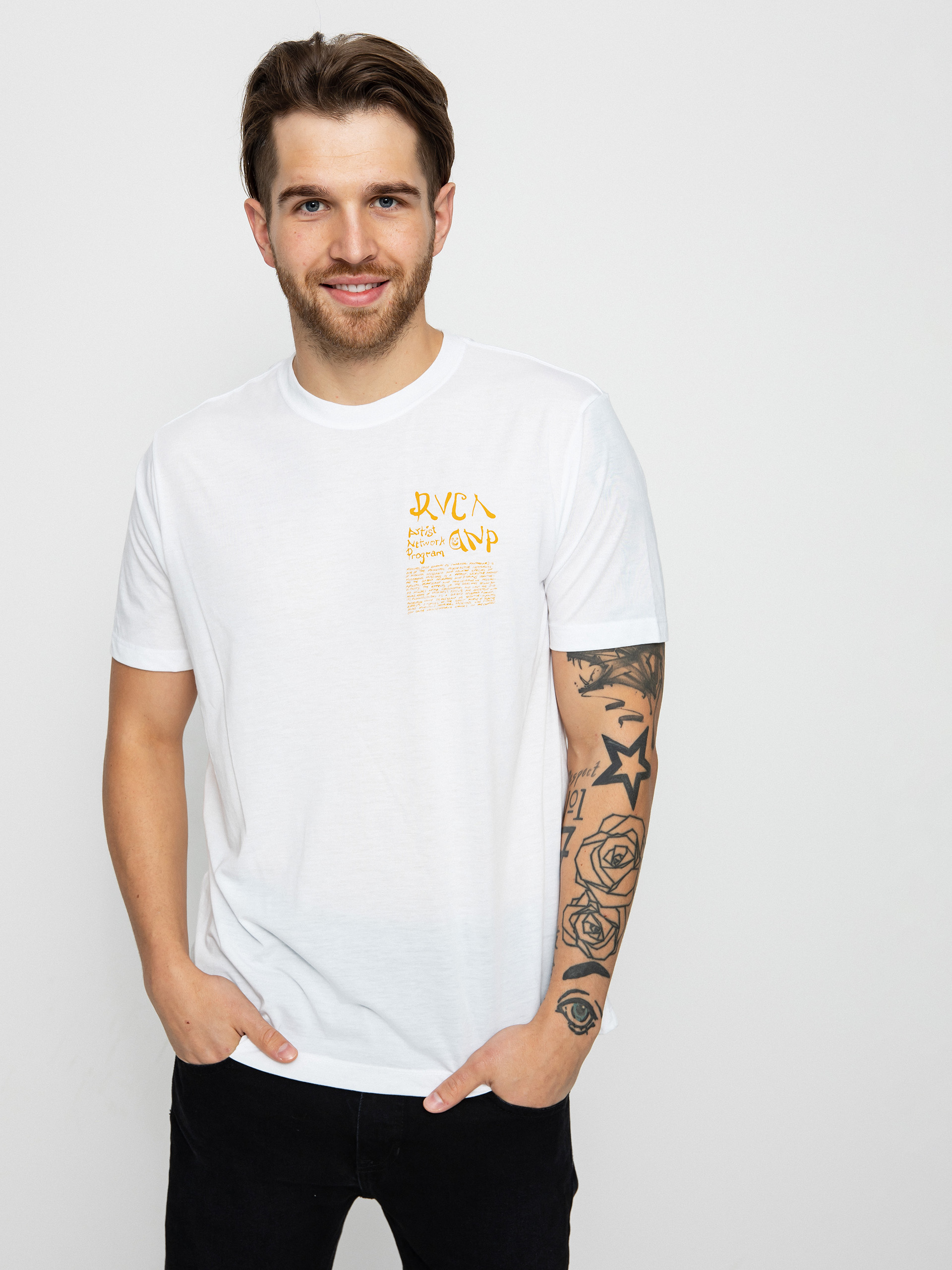 T-shirt RVCA Kelsey Brookes (white)