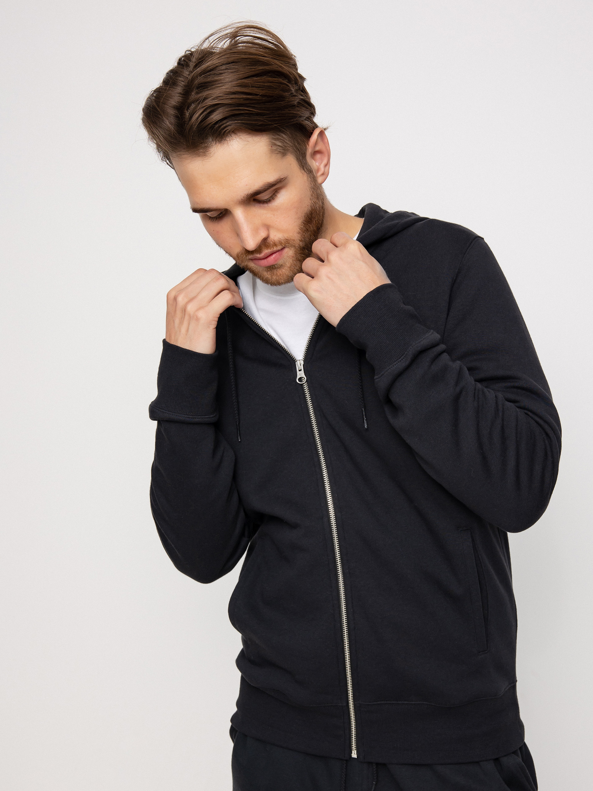 Bluza z kapturem New Balance Classic Core ZHD (black)