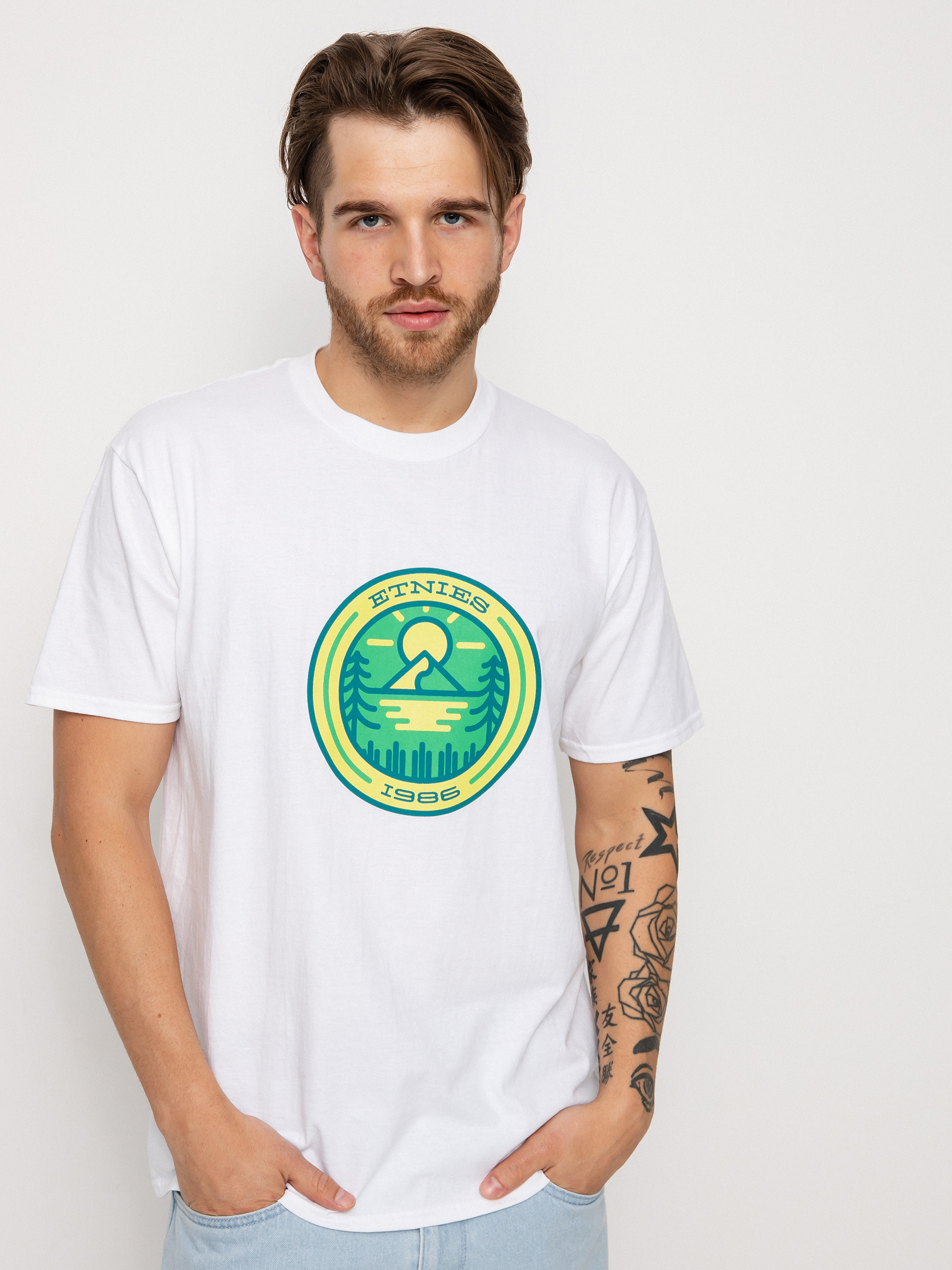 T-shirt Etnies Jw Outdoor (white)