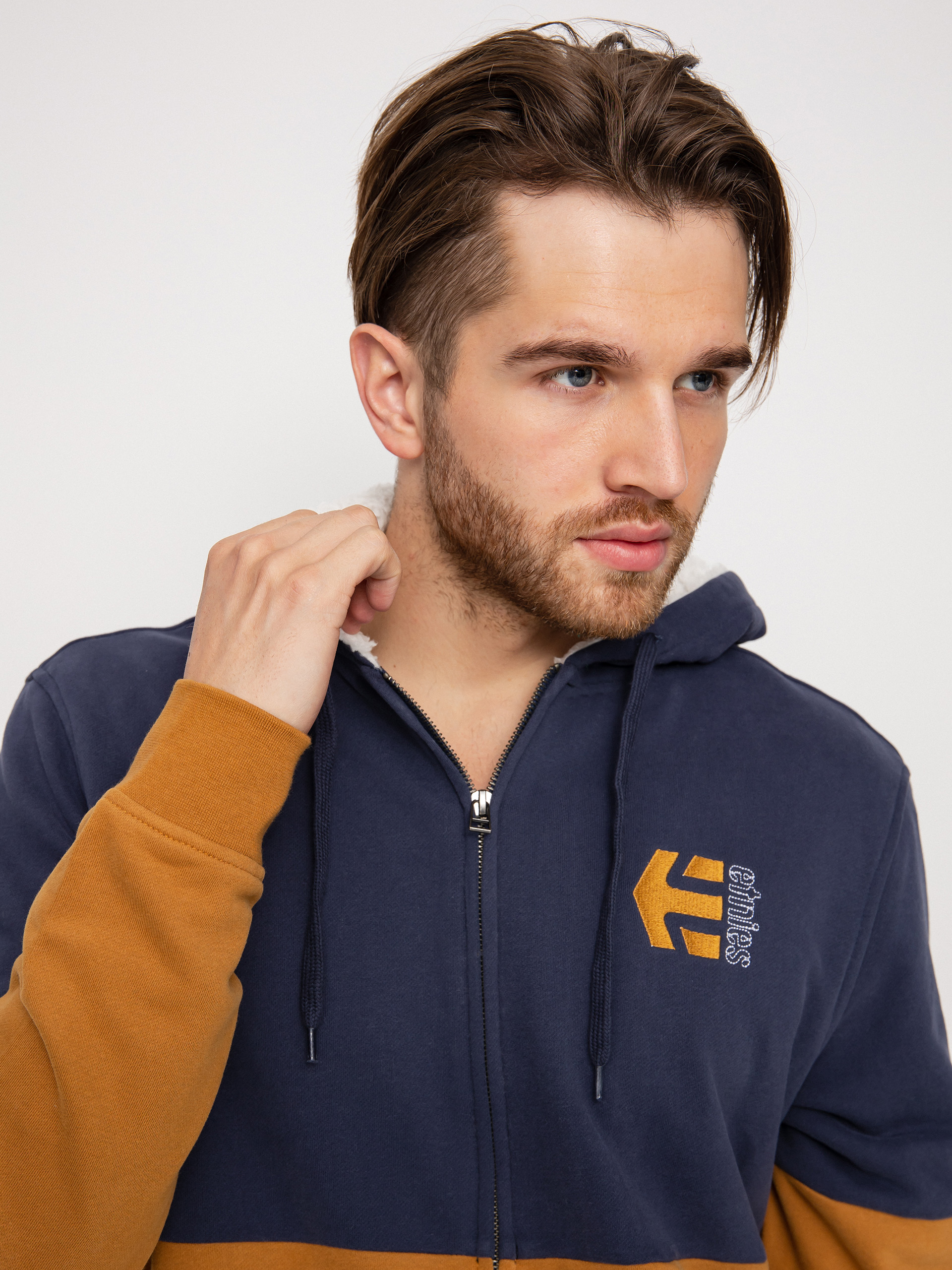 Bluza z kapturem Etnies Shifty Sherpa HD (navy)