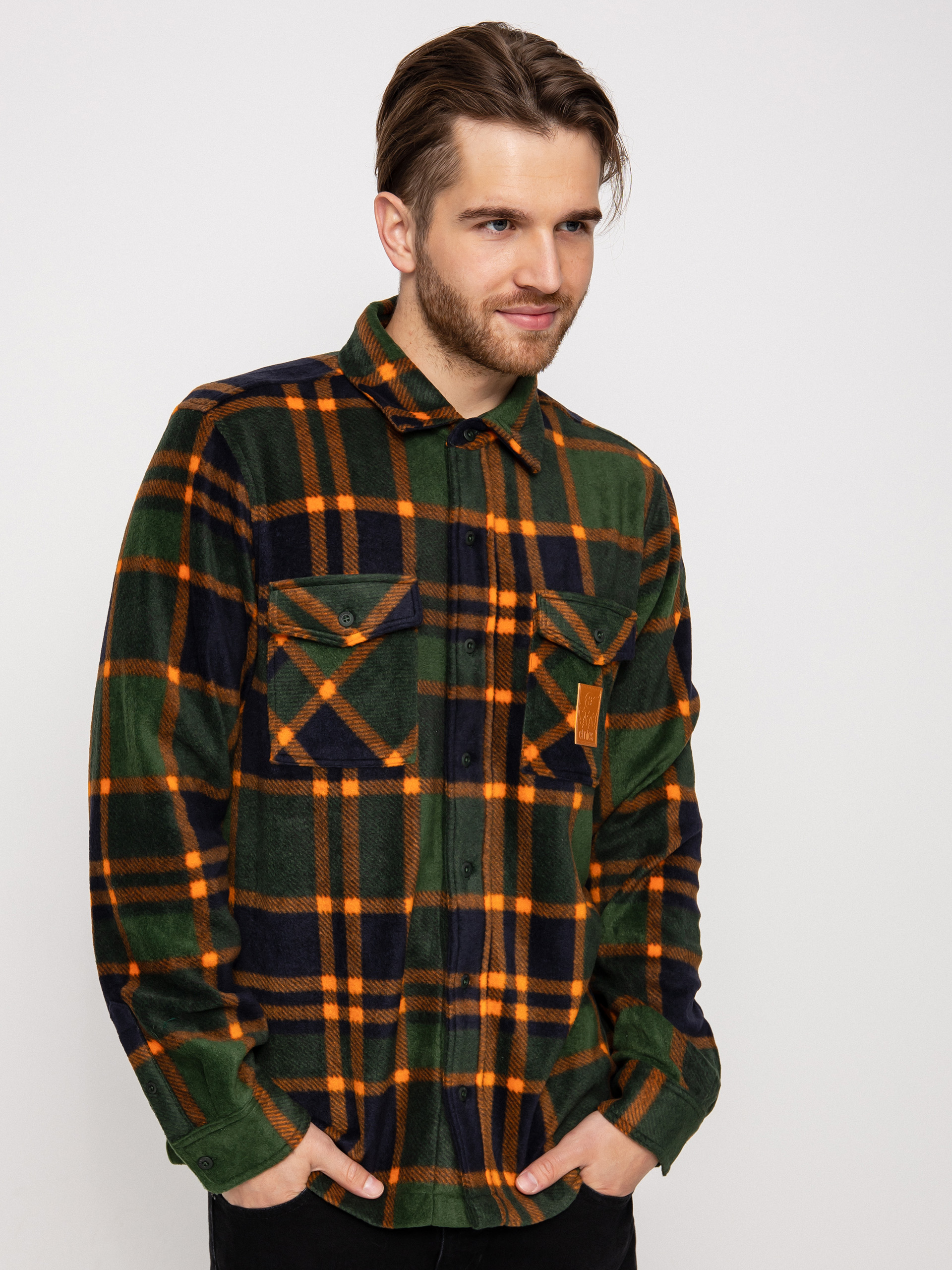 Koszula Etnies Woodsman HD (forrest)