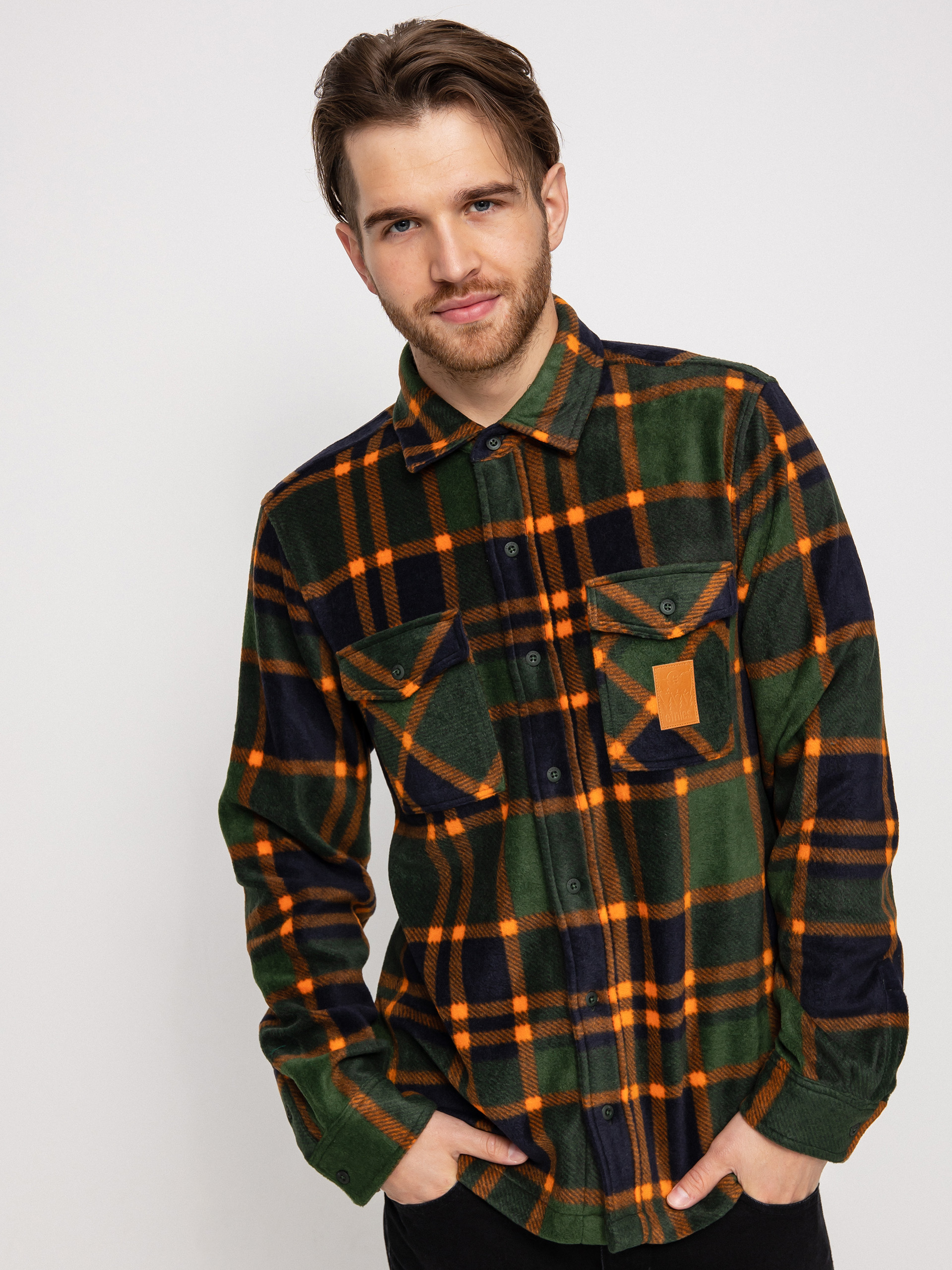 Koszula Etnies Woodsman HD (forrest)