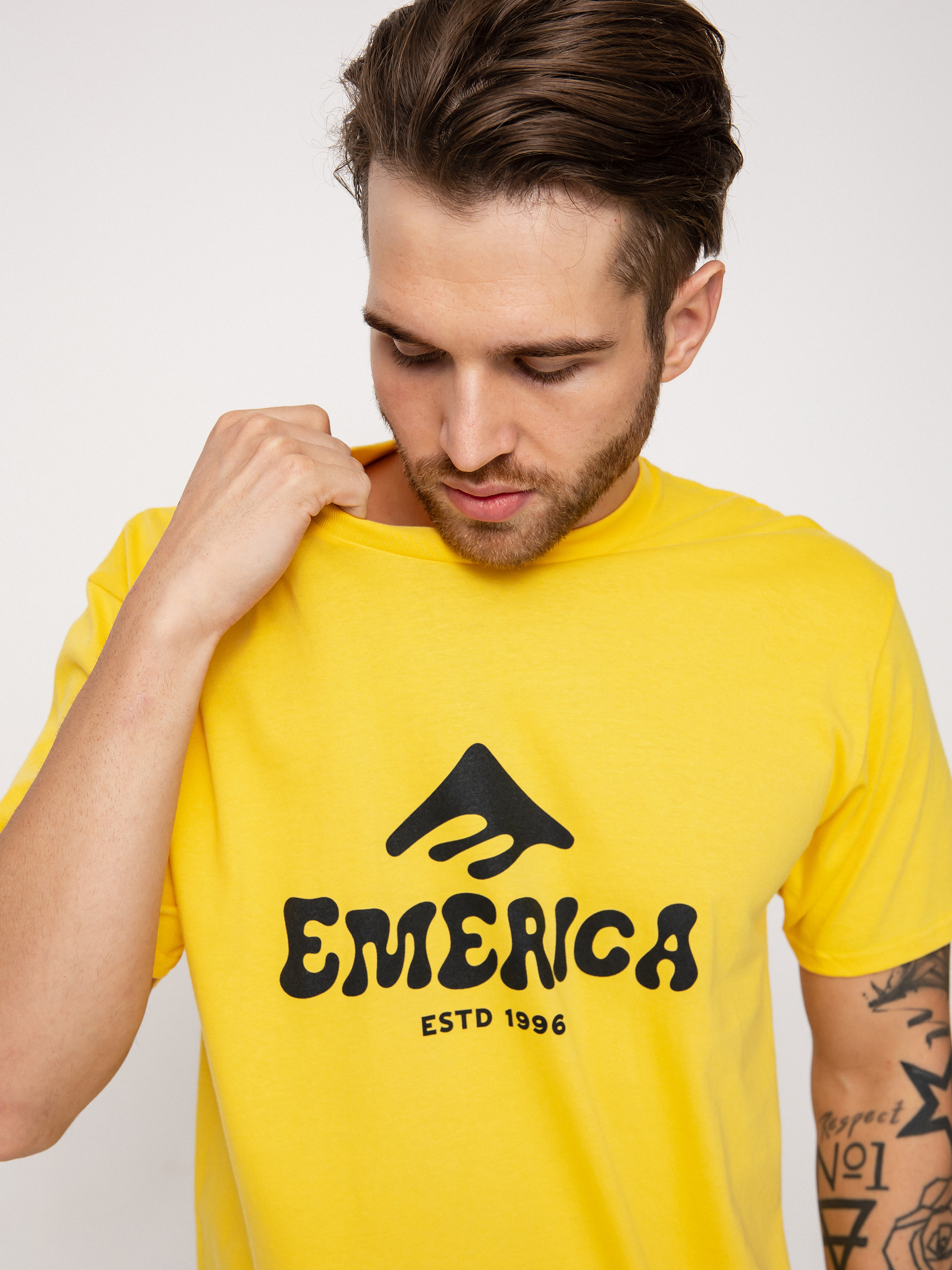 T-shirt Emerica Puffy (yellow)