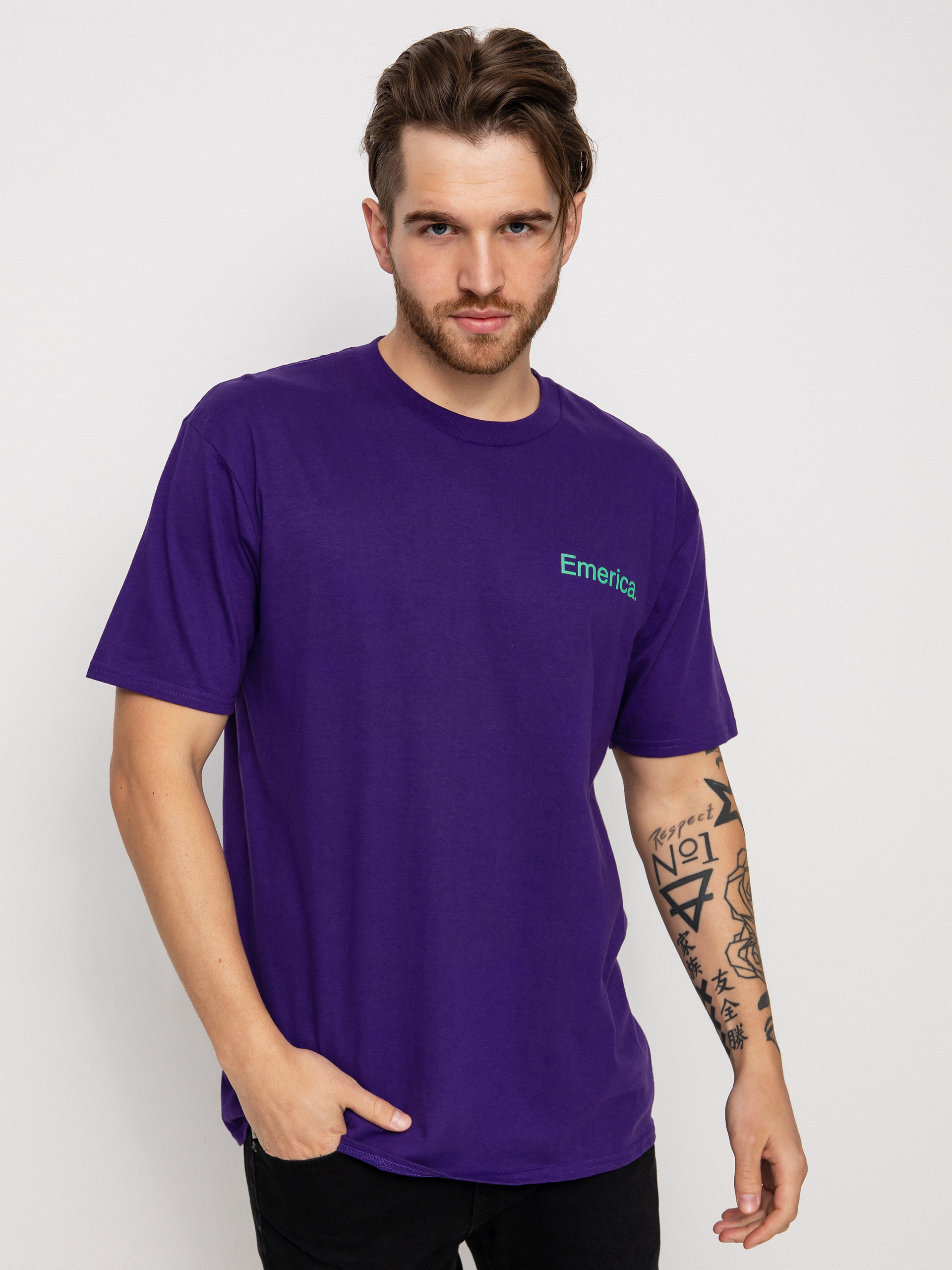 T-shirt Emerica Pure Logo (purple)