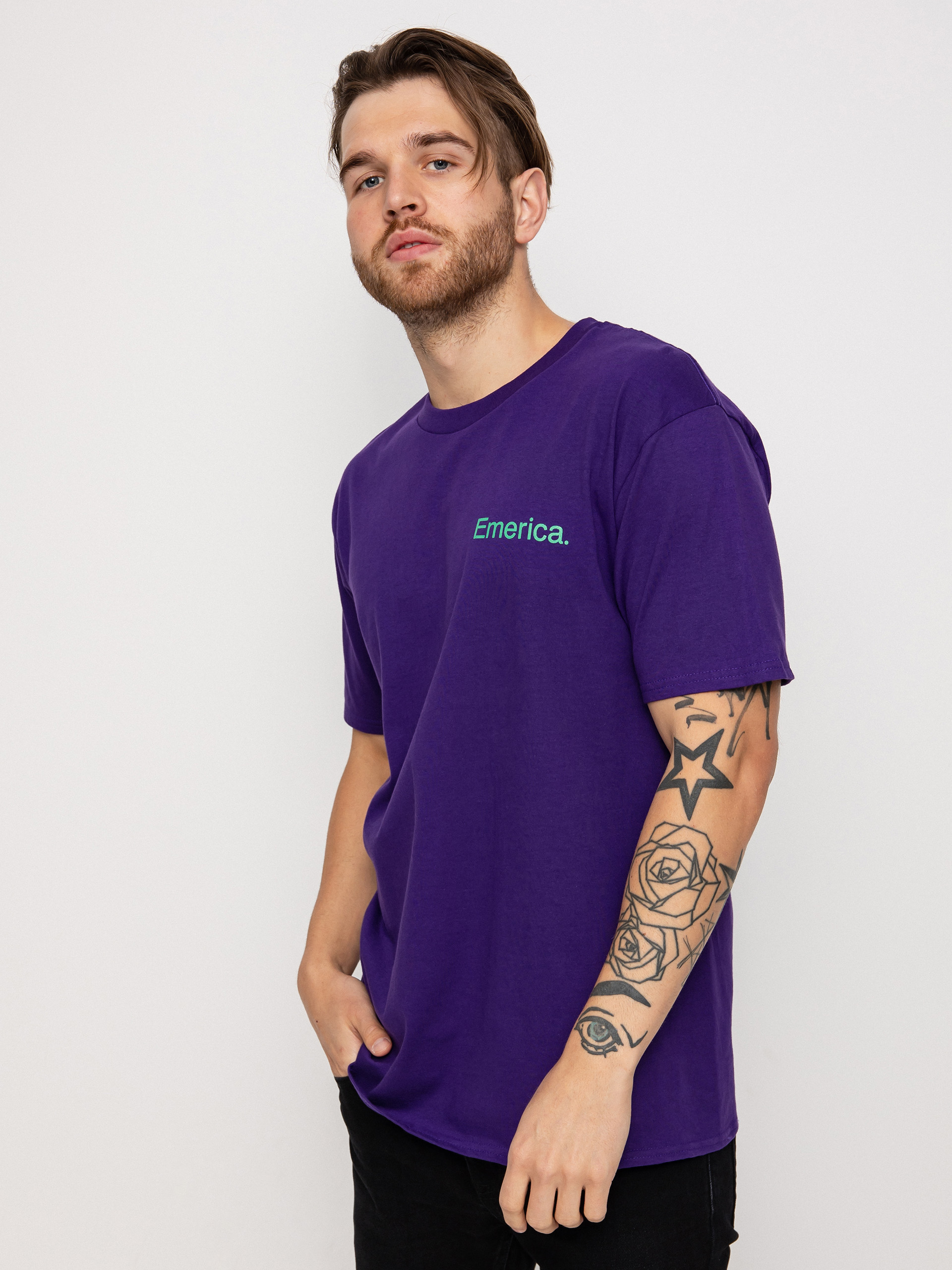 T-shirt Emerica Pure Logo (purple)