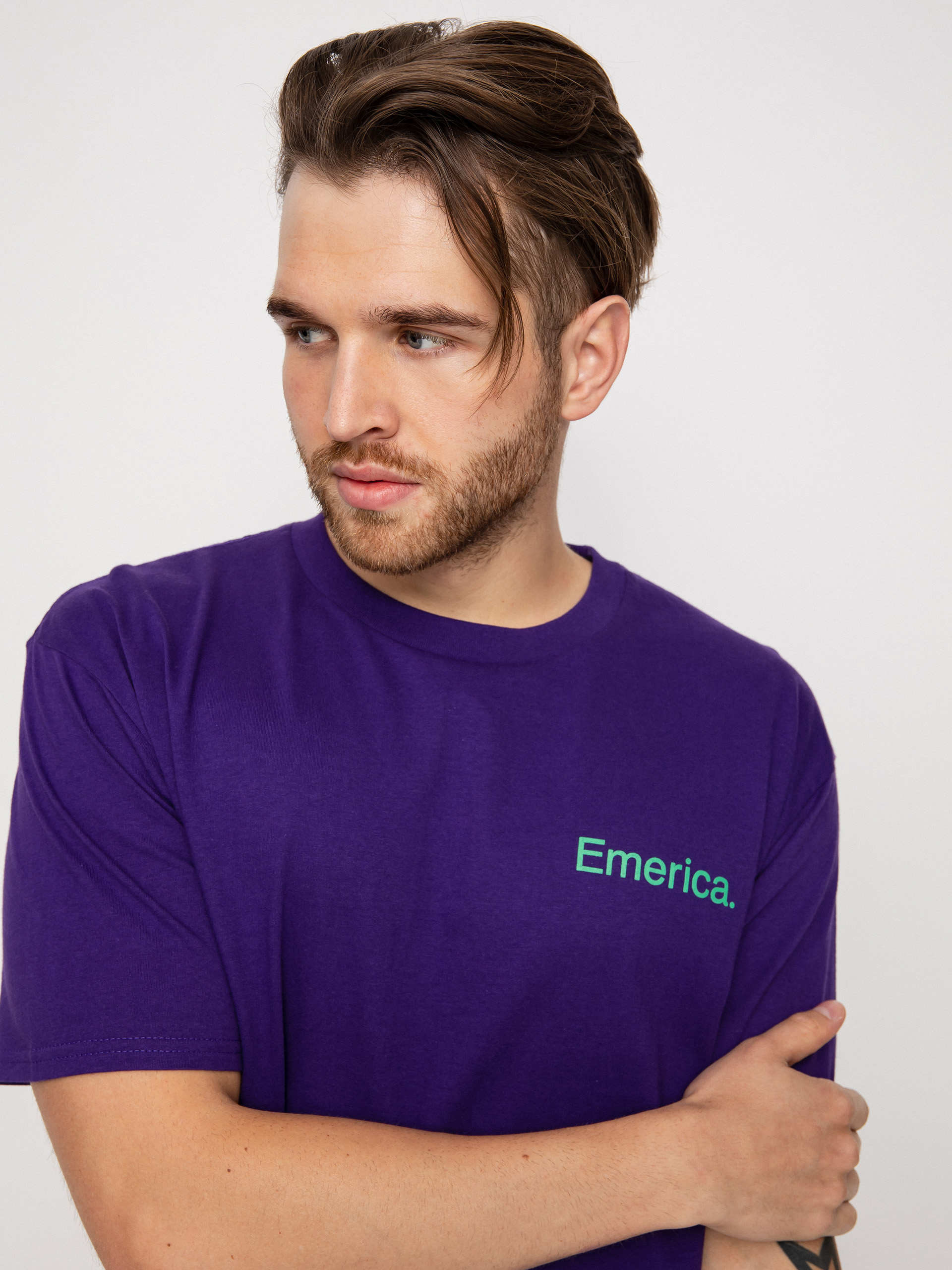 T-shirt Emerica Pure Logo (purple)