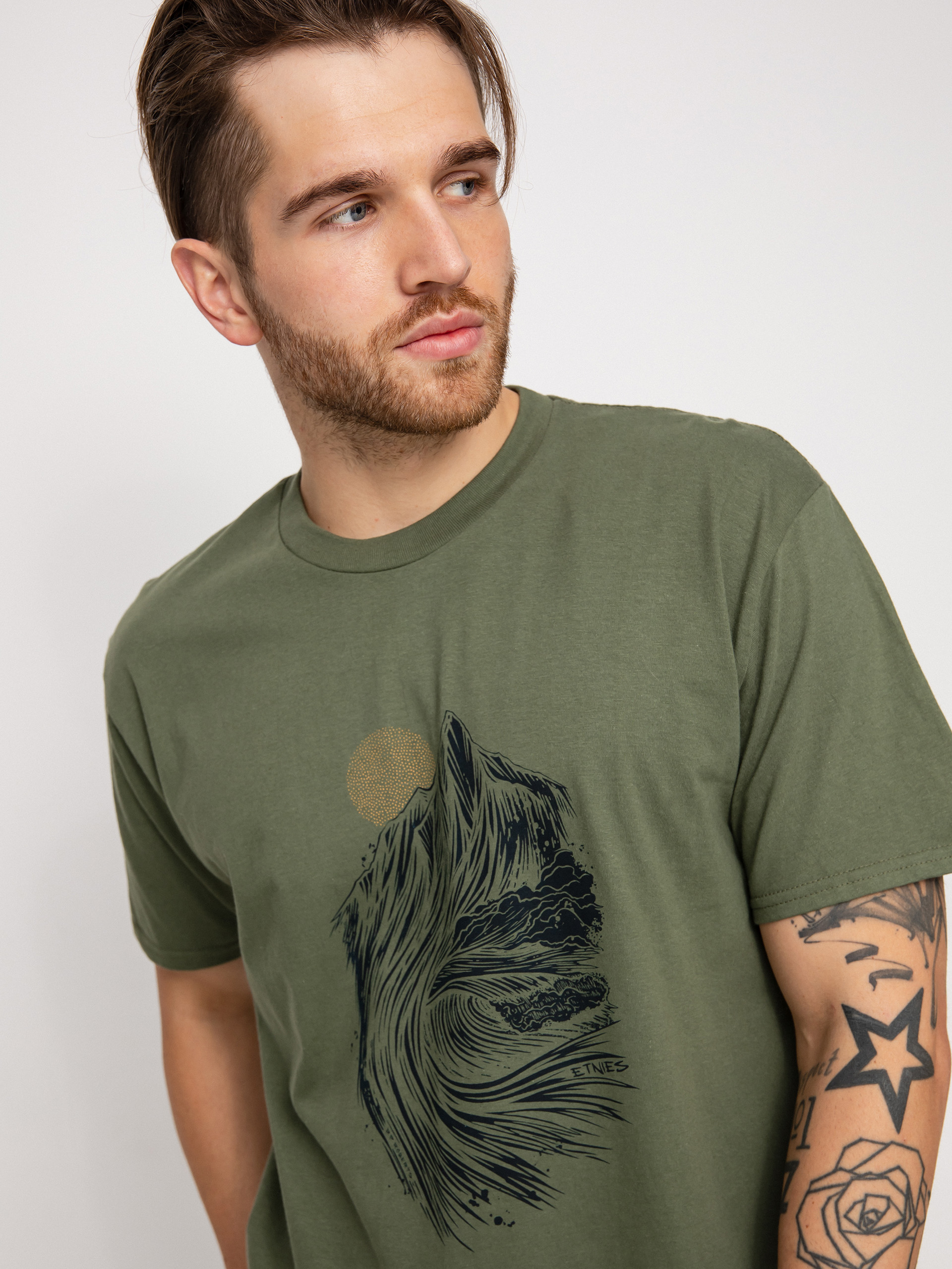 T-shirt Etnies Rp Mtn Wave (military)