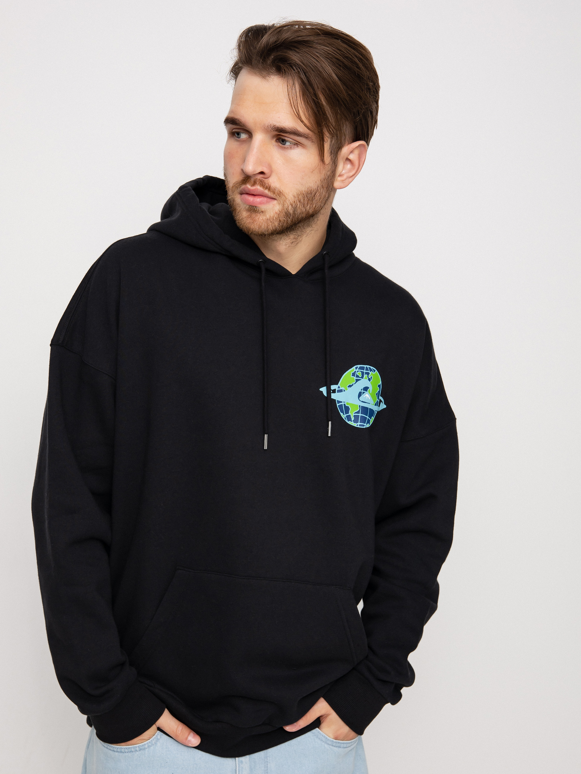 Bluza z kapturem Quiksilver Ocean HD (black)