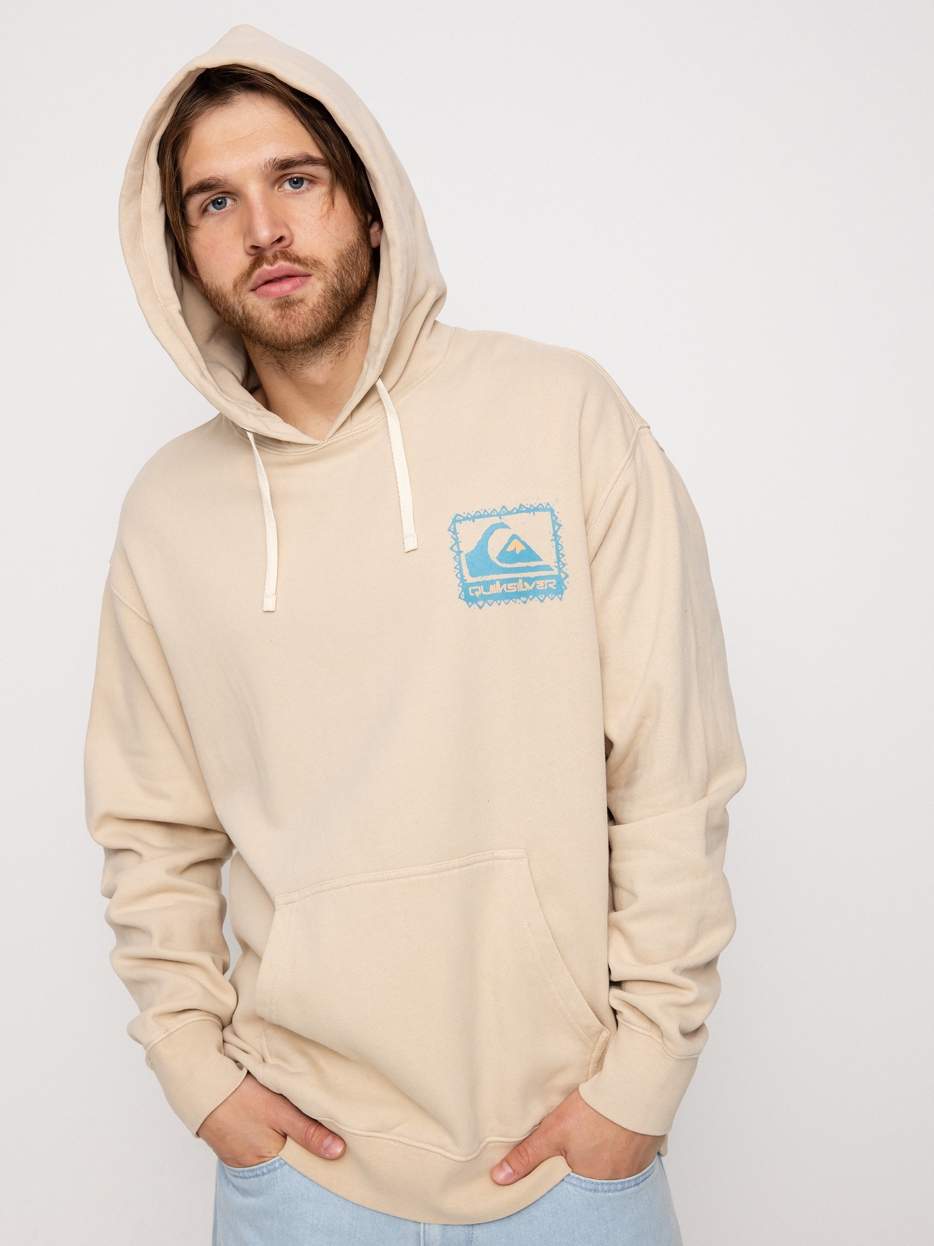 Bluza z kapturem Quiksilver Neon Slab HD (birch)