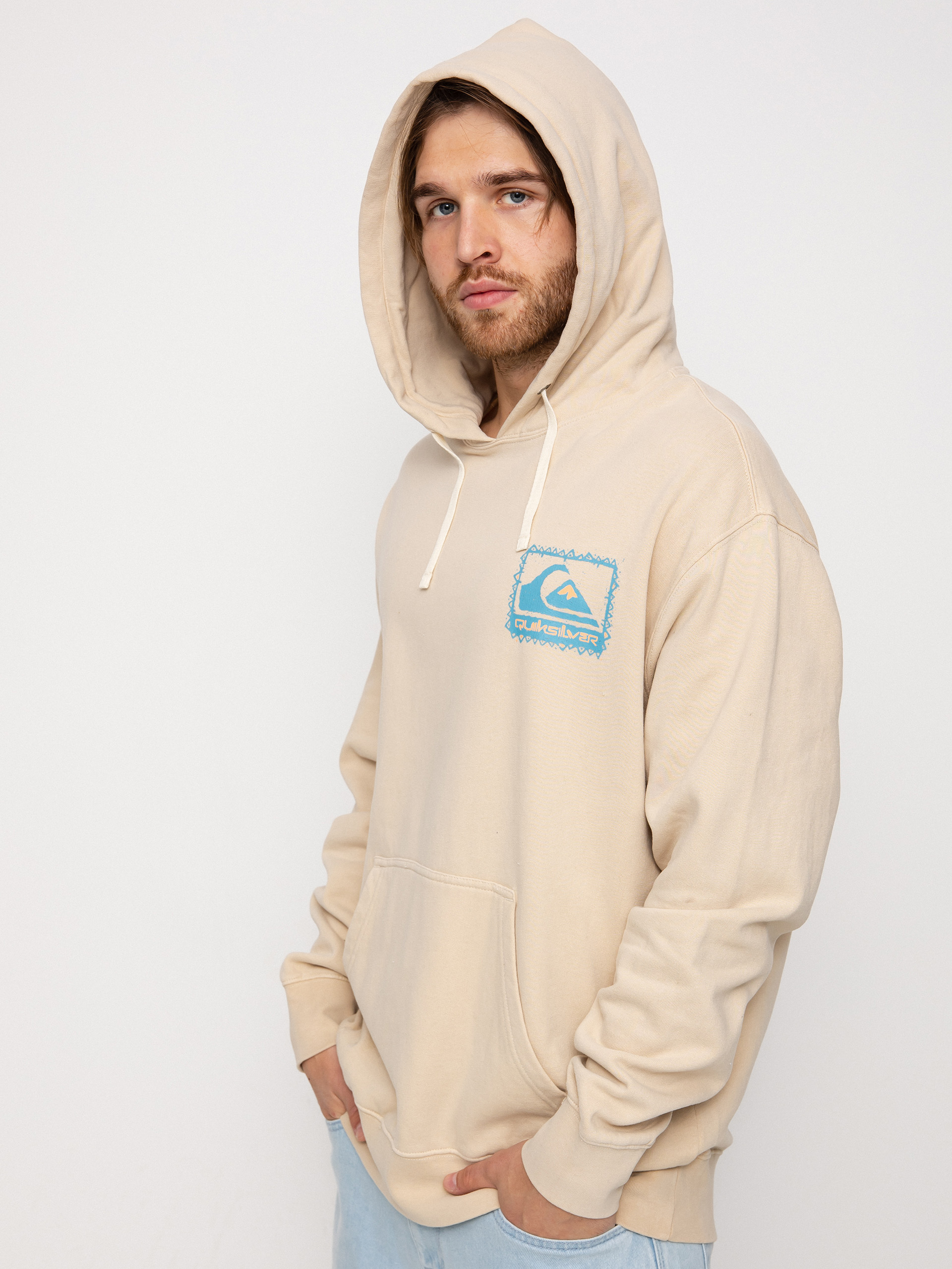 Bluza z kapturem Quiksilver Neon Slab HD (birch)