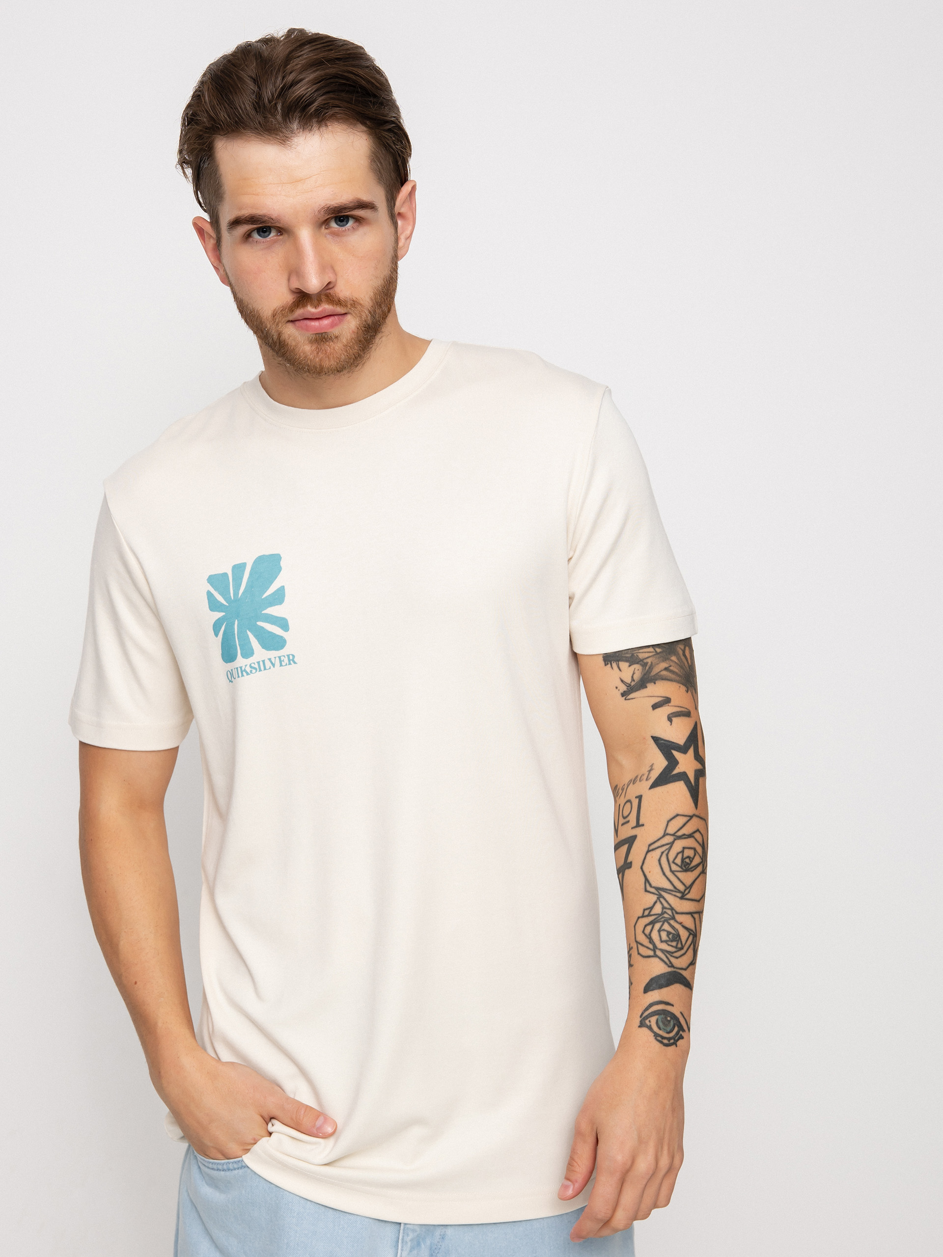 T-shirt Quiksilver Handled With Care (birch)
