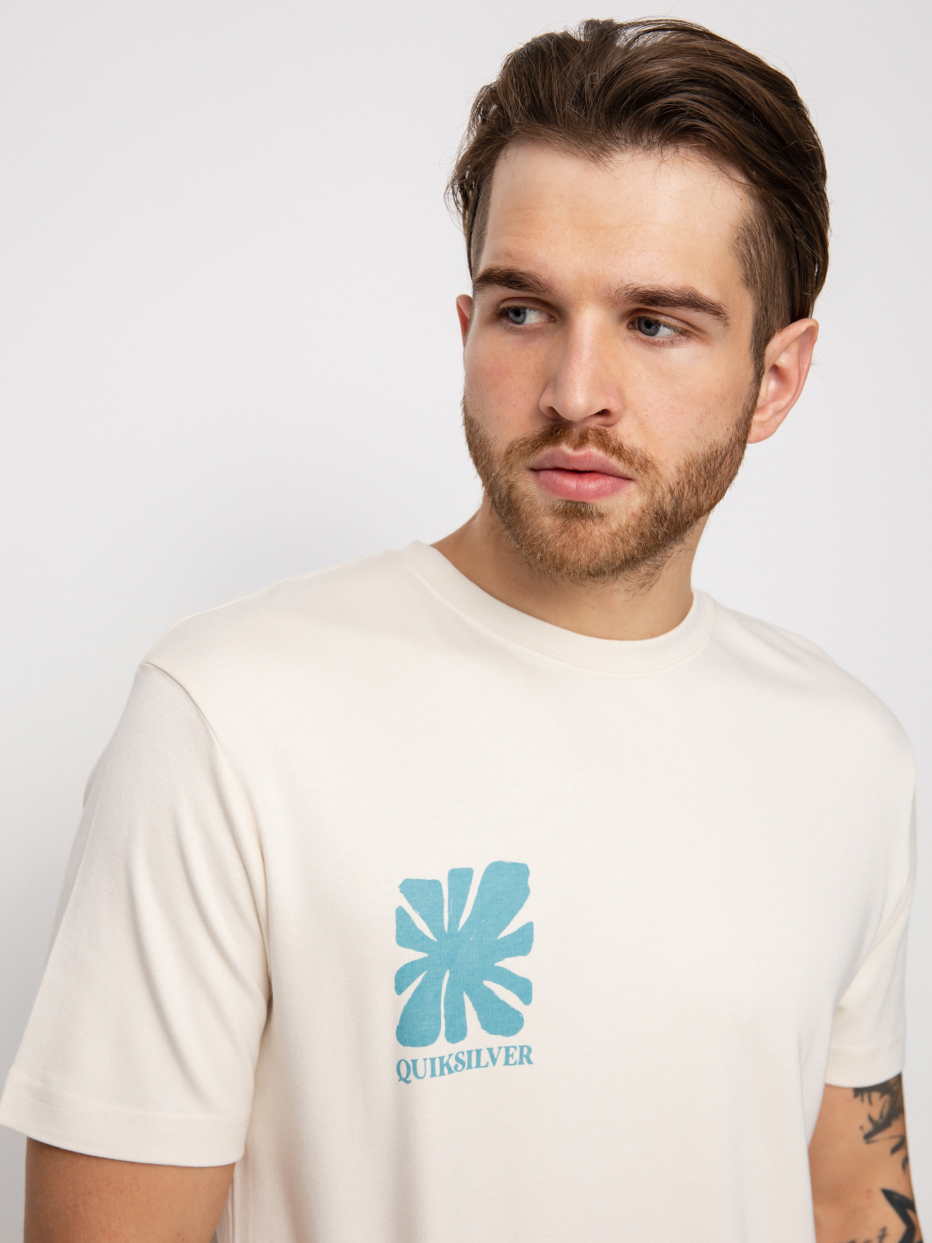 T-shirt Quiksilver Handled With Care (birch)