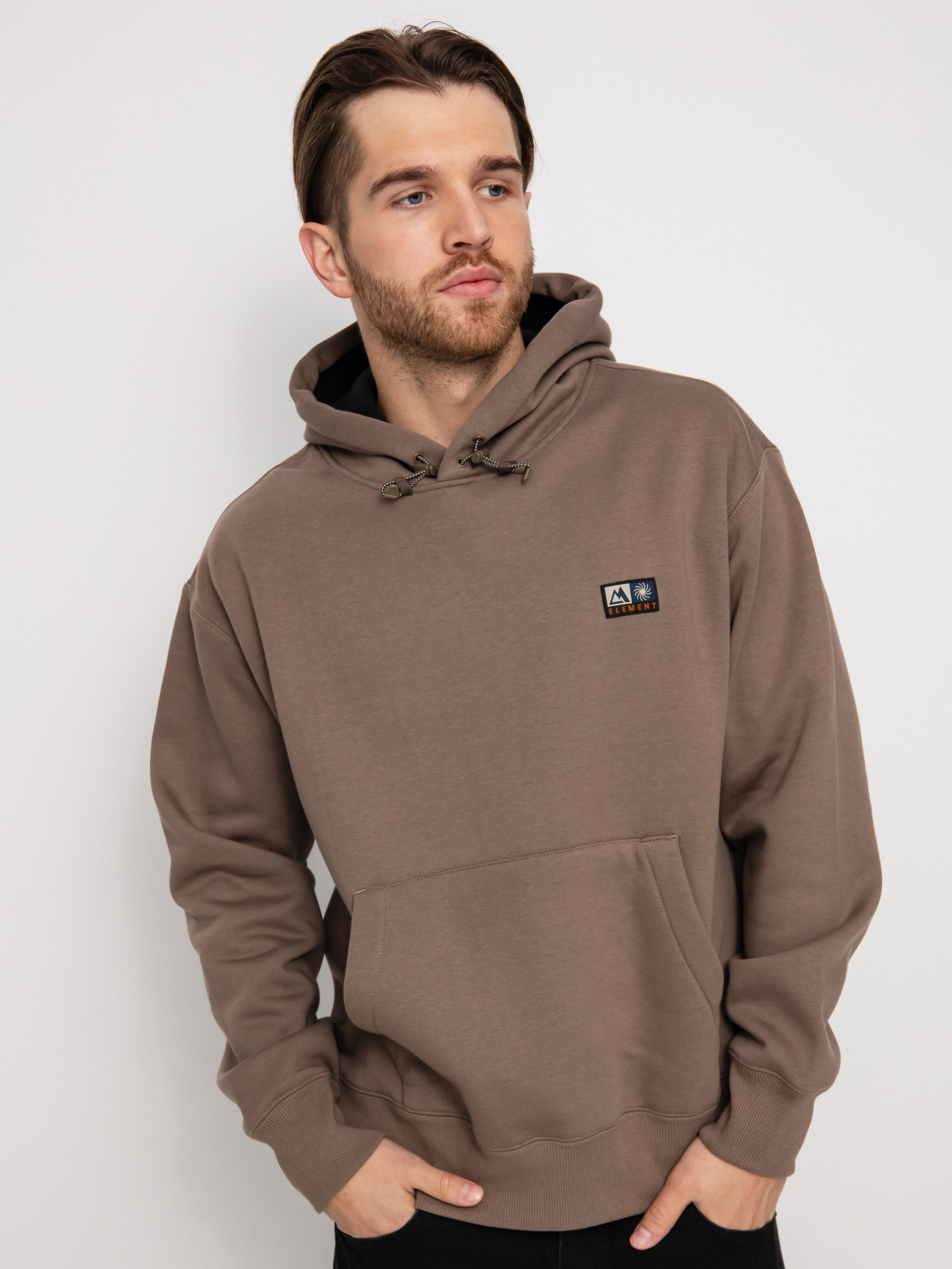 Bluza z kapturem Element Rain Cornell HD (chocolate chip)