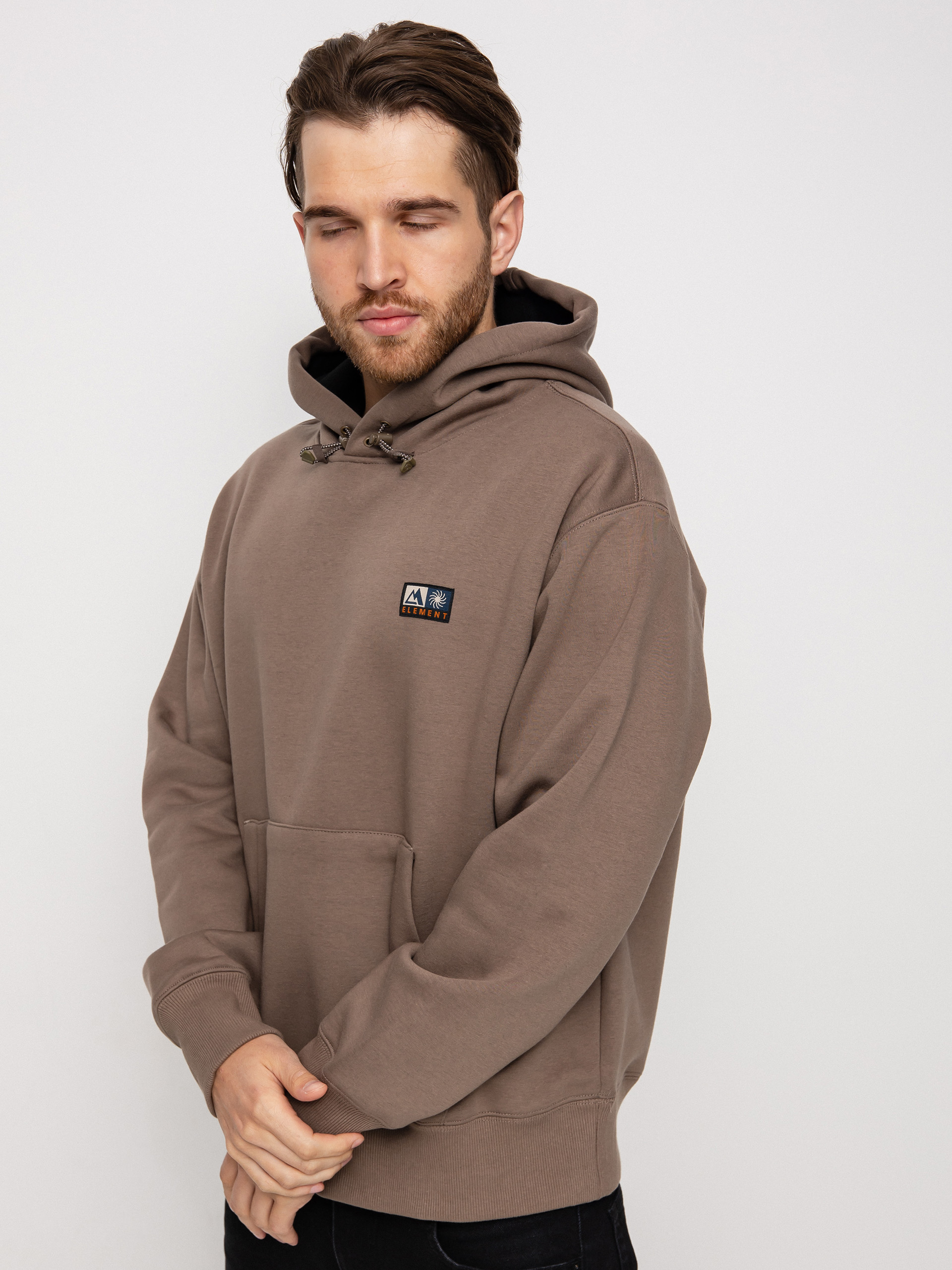 Bluza z kapturem Element Rain Cornell HD (chocolate chip)