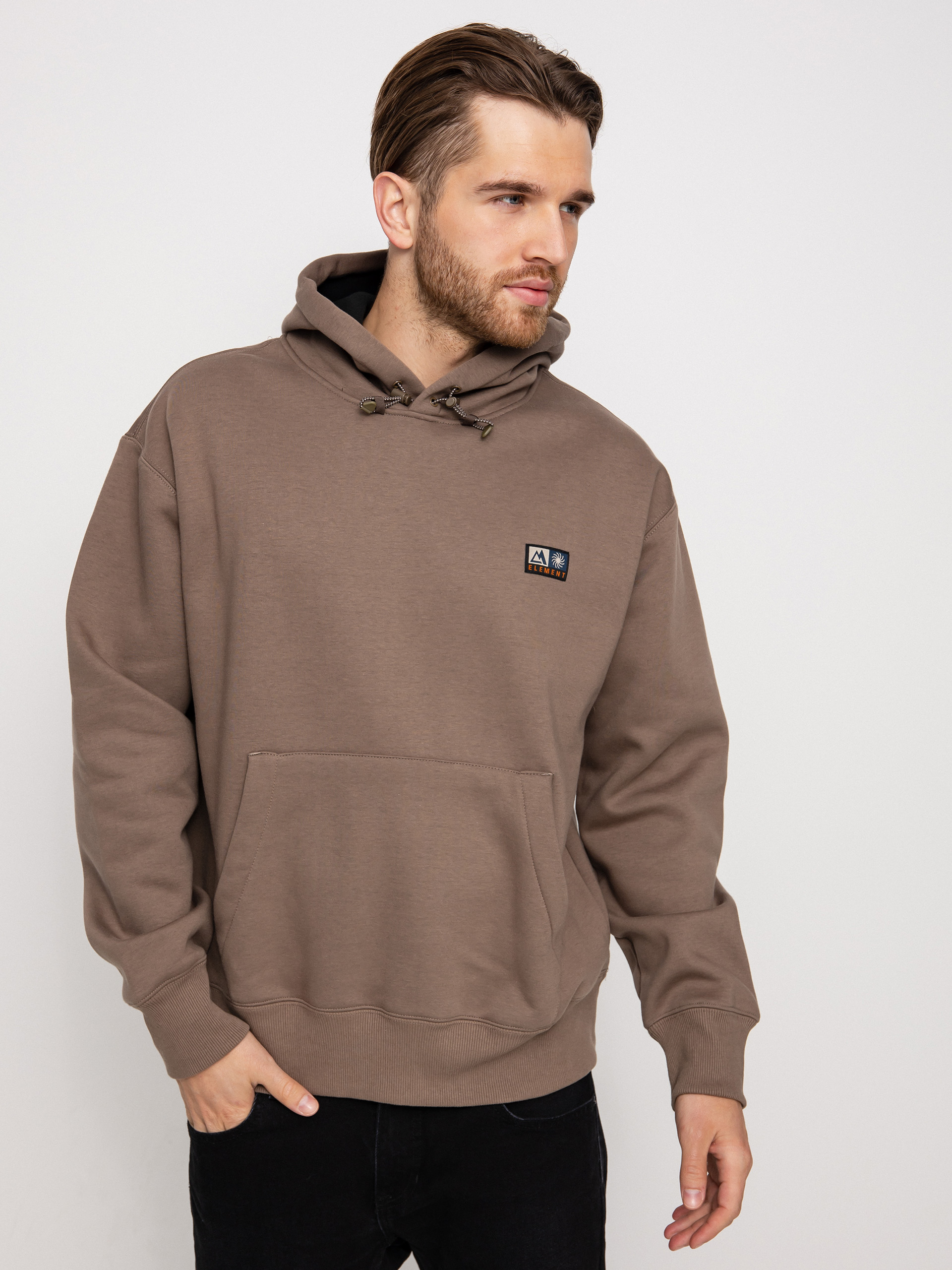 Bluza z kapturem Element Rain Cornell HD (chocolate chip)