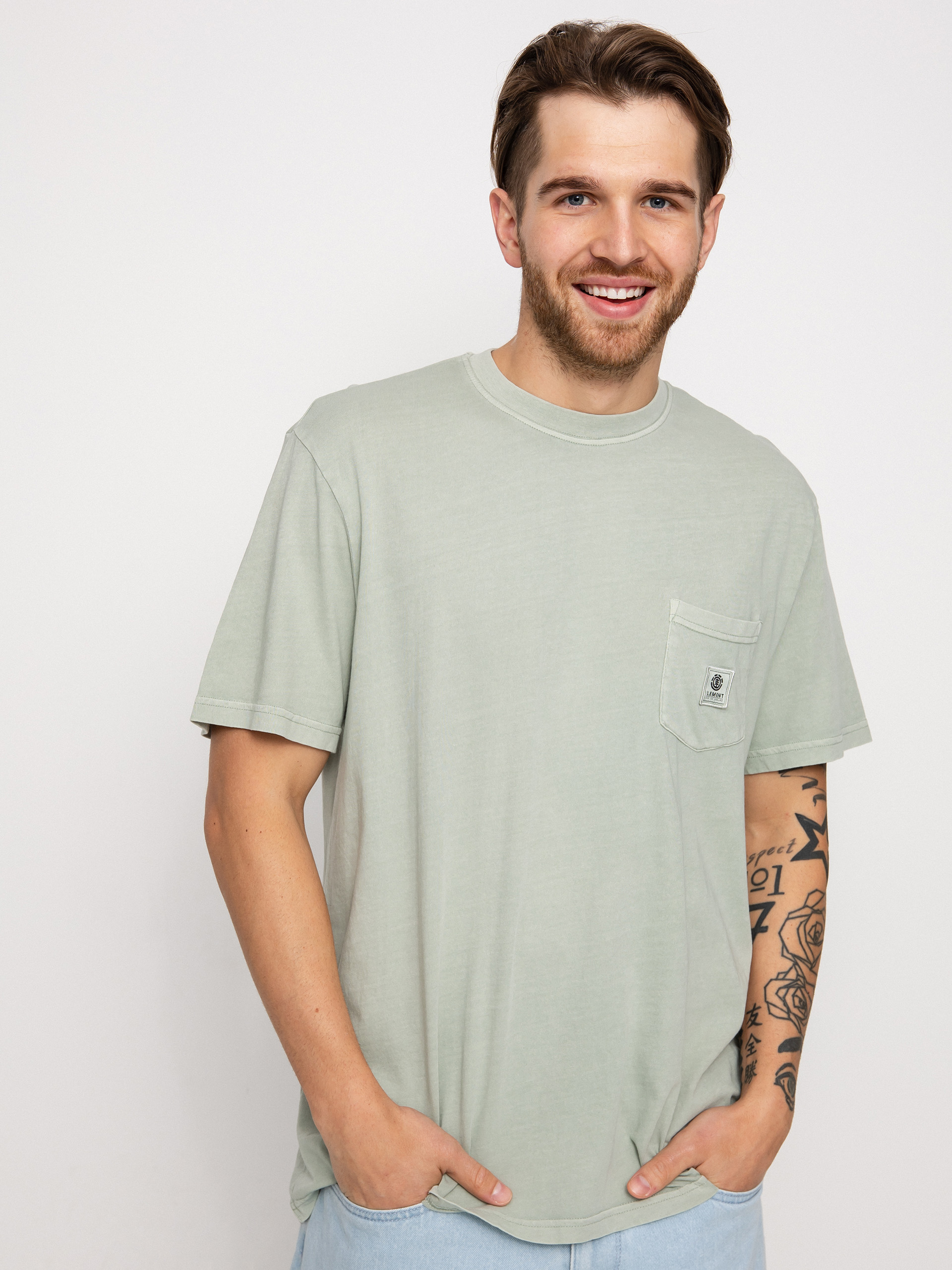 T-shirt Element Basic Pocket Pigment (shadow)