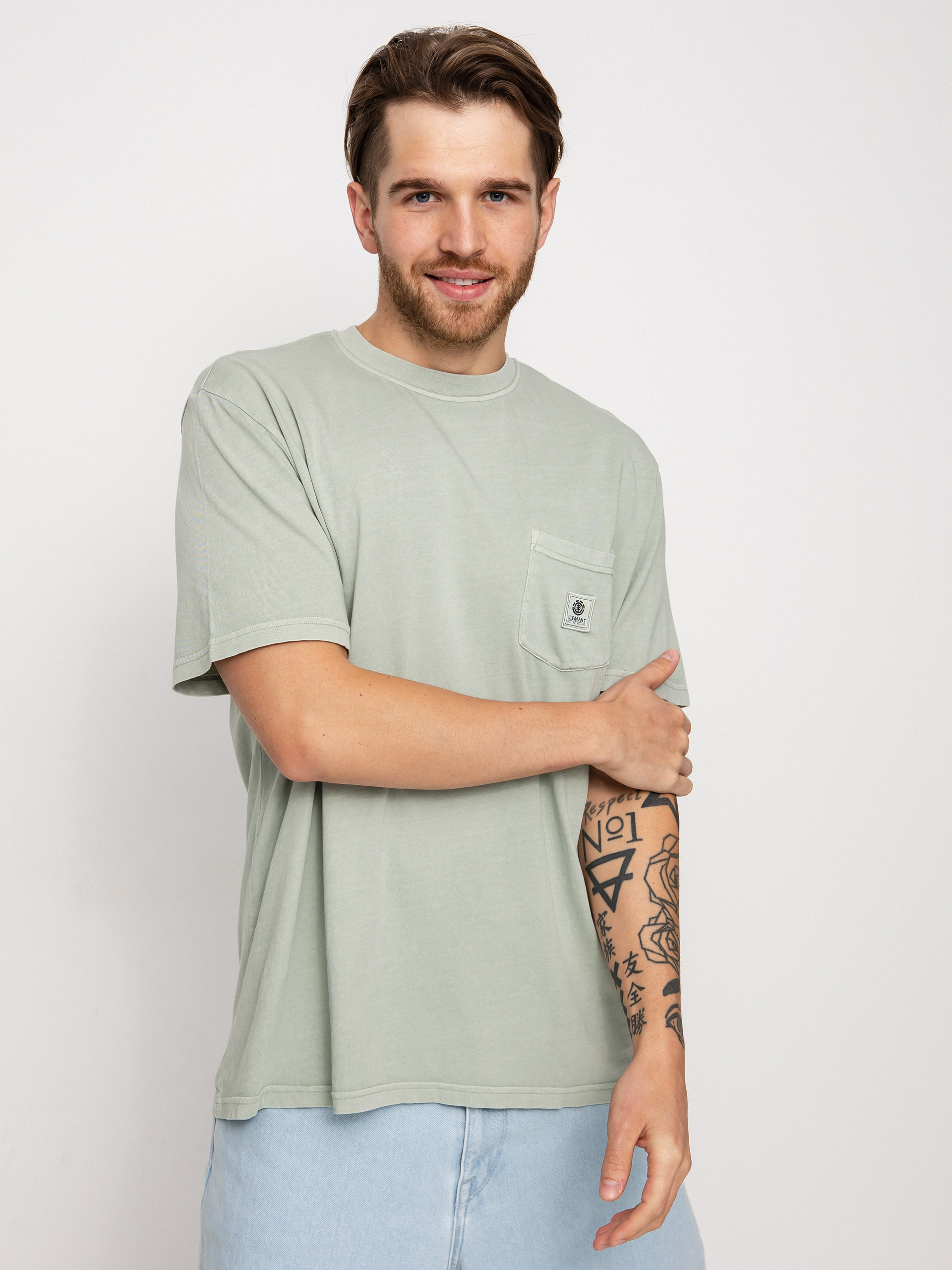 T-shirt Element Basic Pocket Pigment (shadow)