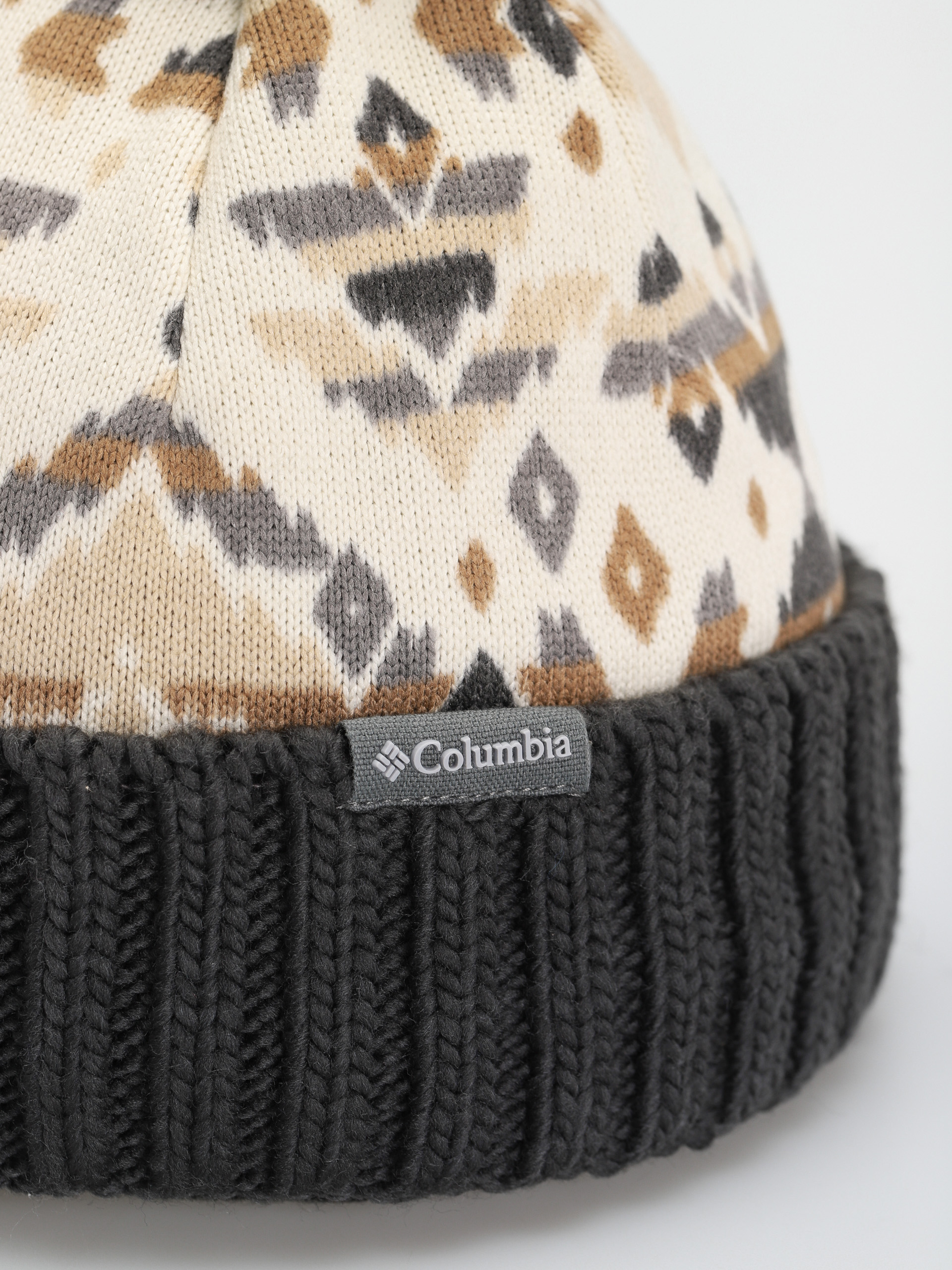 Czapka zimowa Columbia Sweater Weather Pom (chalk rocky mt)