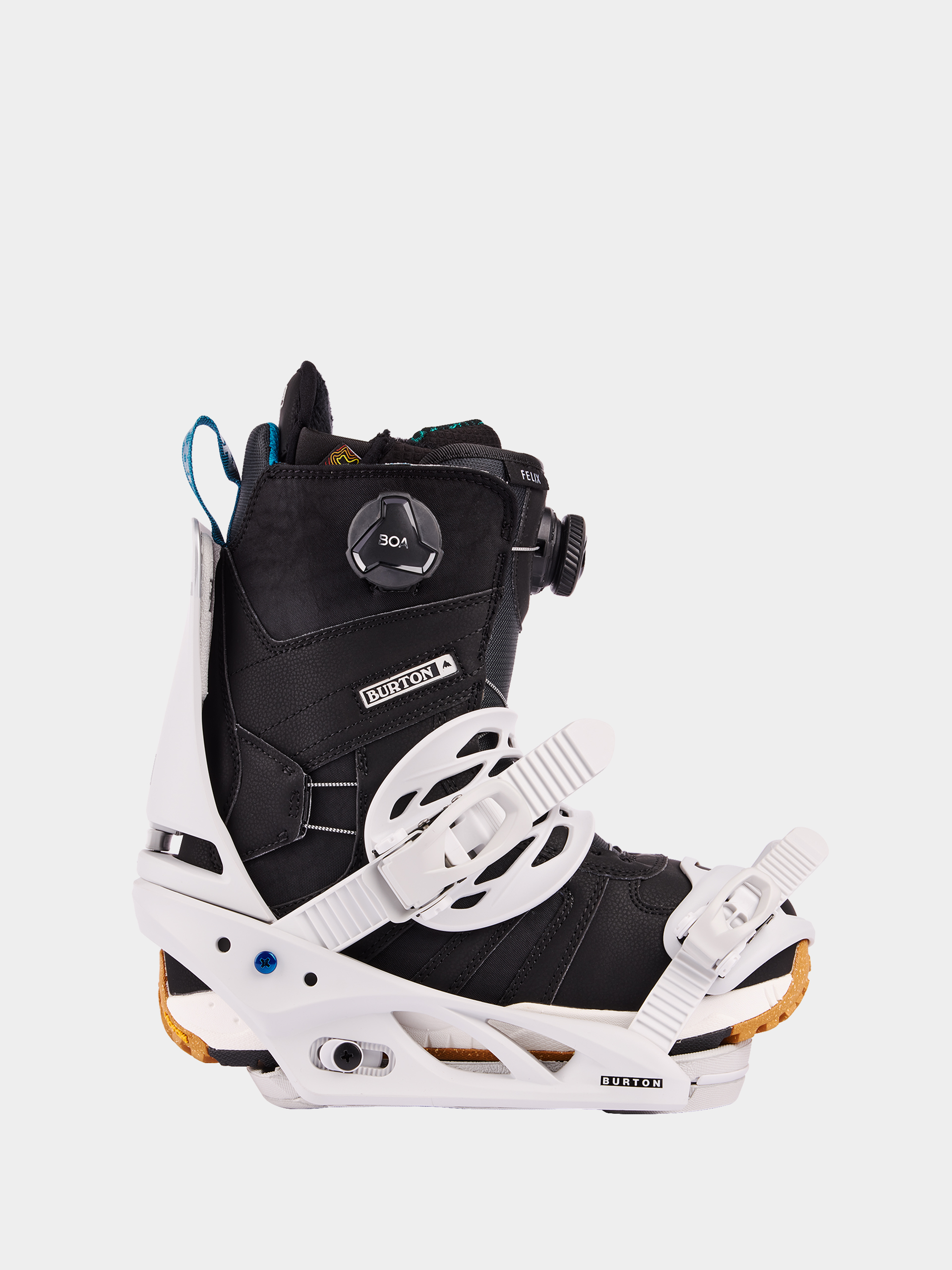 Damskie Wiązania snowboardowe Burton Lexa Reflex (gray cloud)