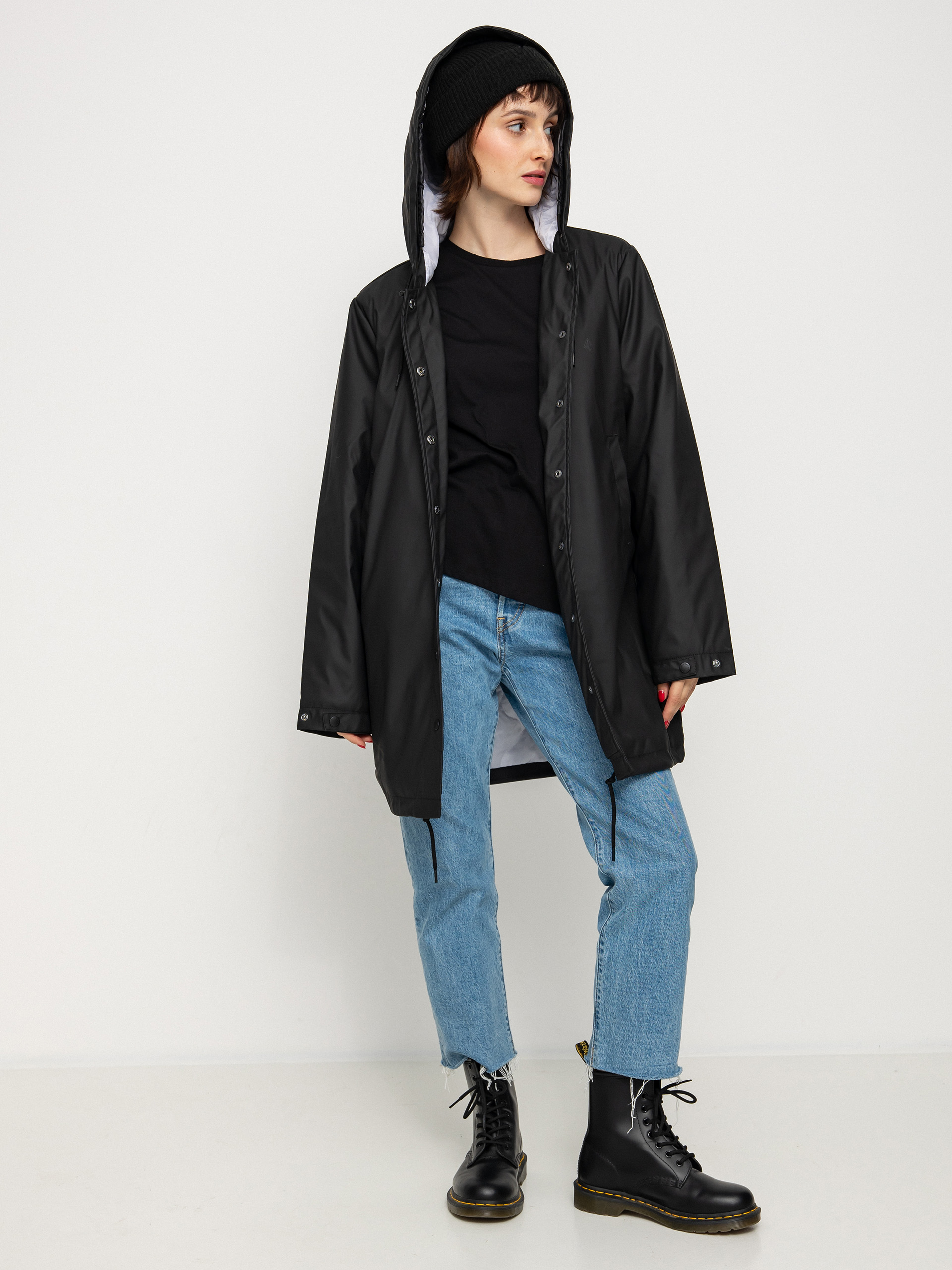 Kurtka Volcom Rain Dead Wmn (black)