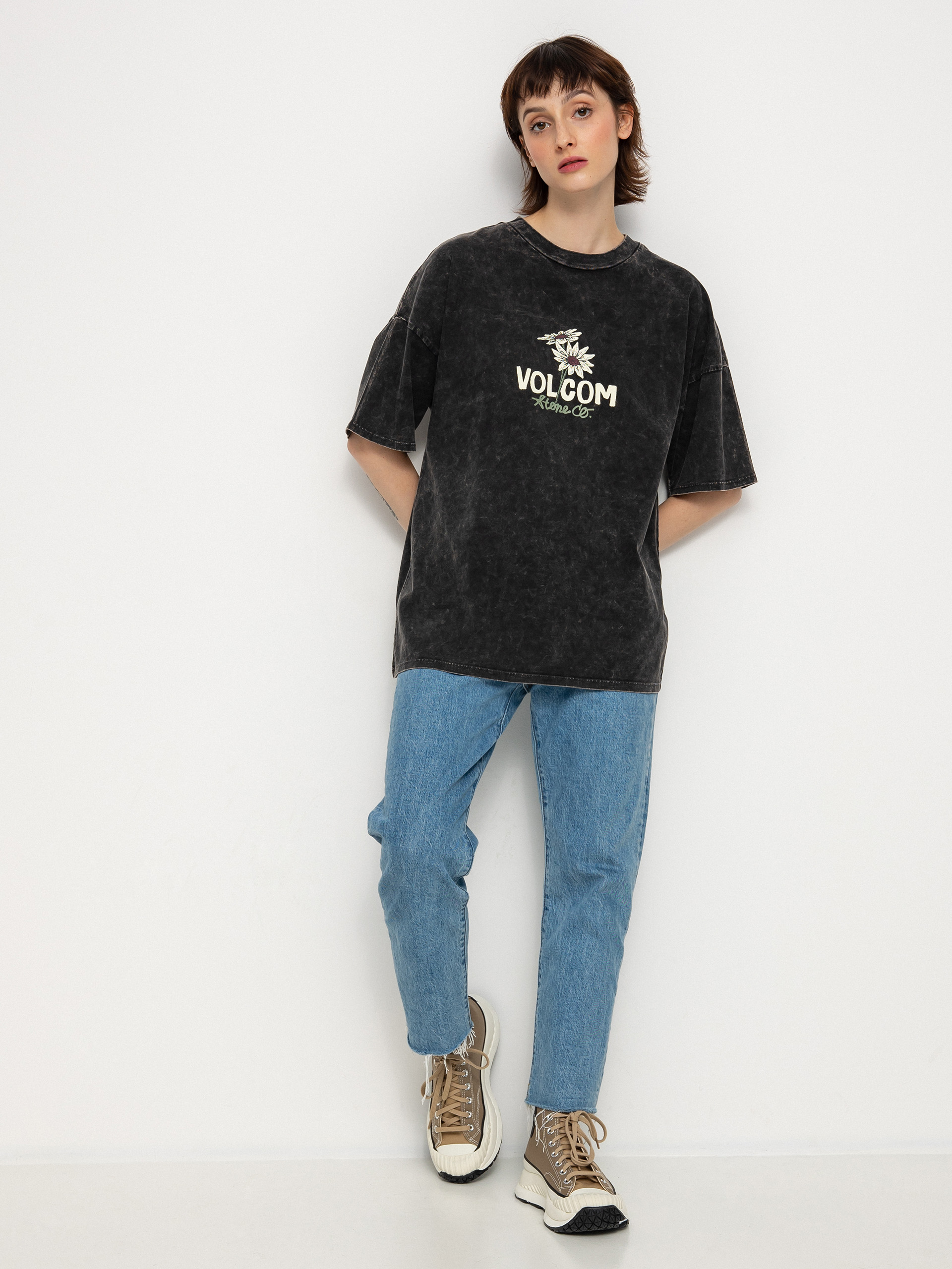 T-shirt Volcom Voltrip Wmn (black)