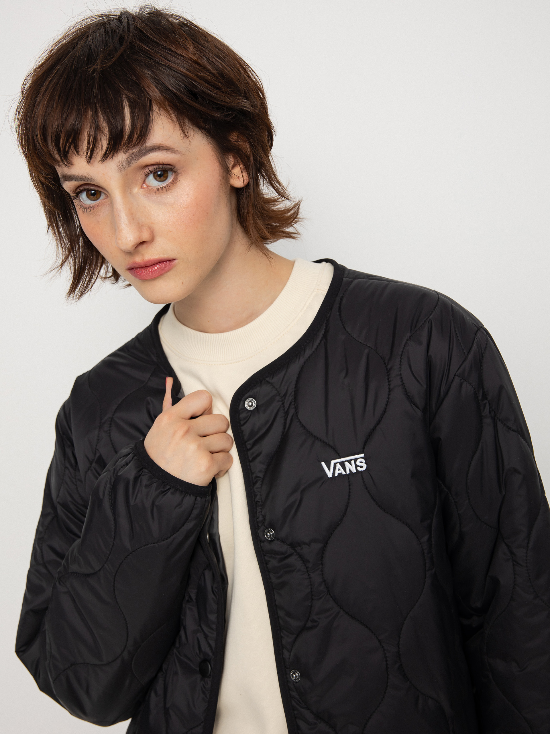 Kurtka Vans Forces Uniw Long Rev Liner Wmn (black)