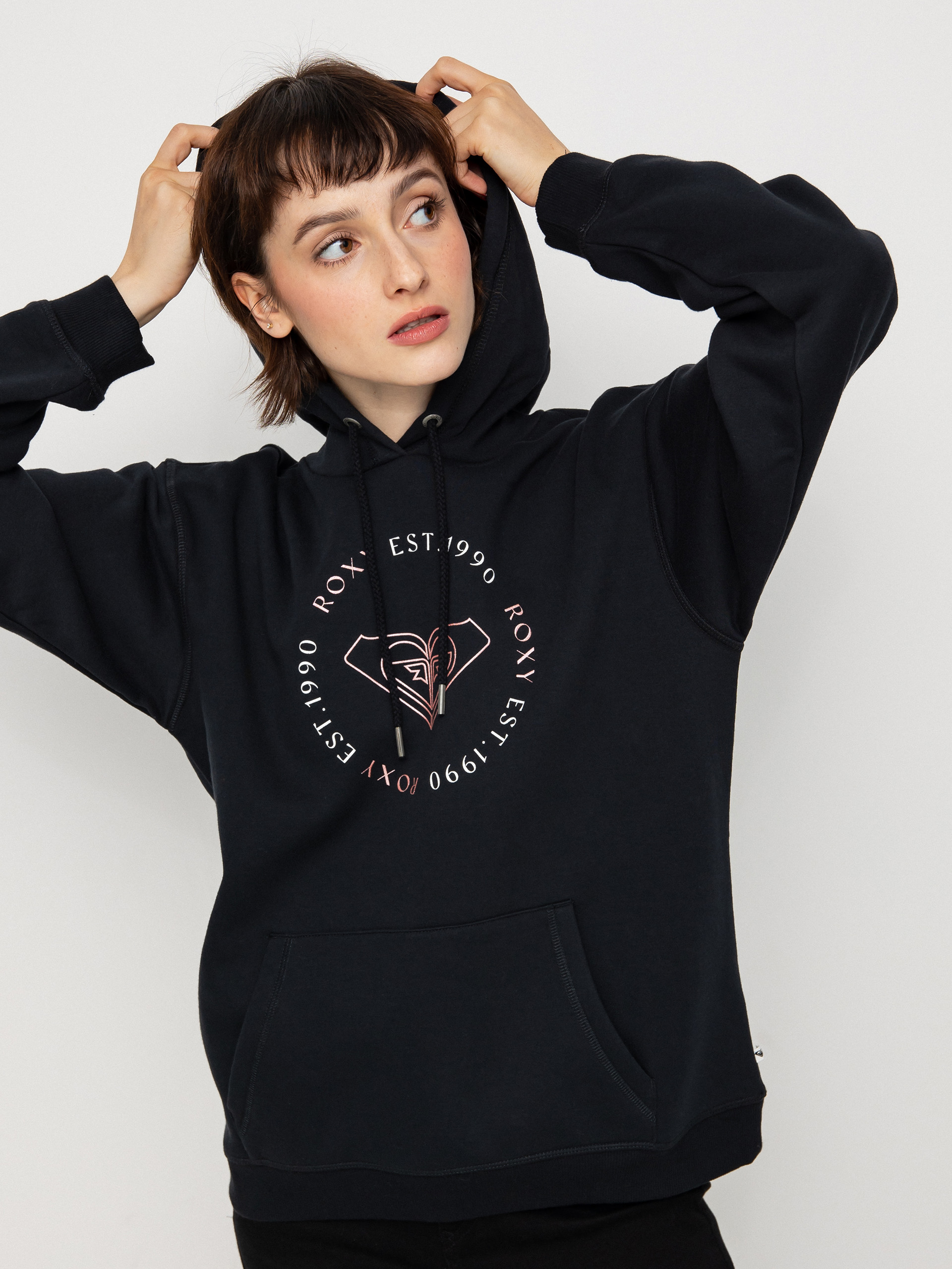 Bluza Roxy Surf Stoked Hoodie Brushed A Wmn (anthracite)