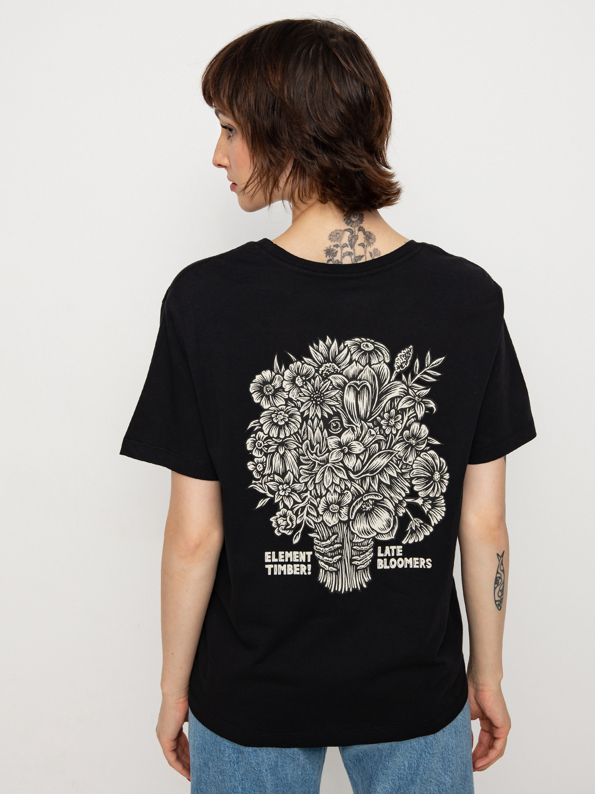 T-shirt Element Bouquet Wmn (flint black)