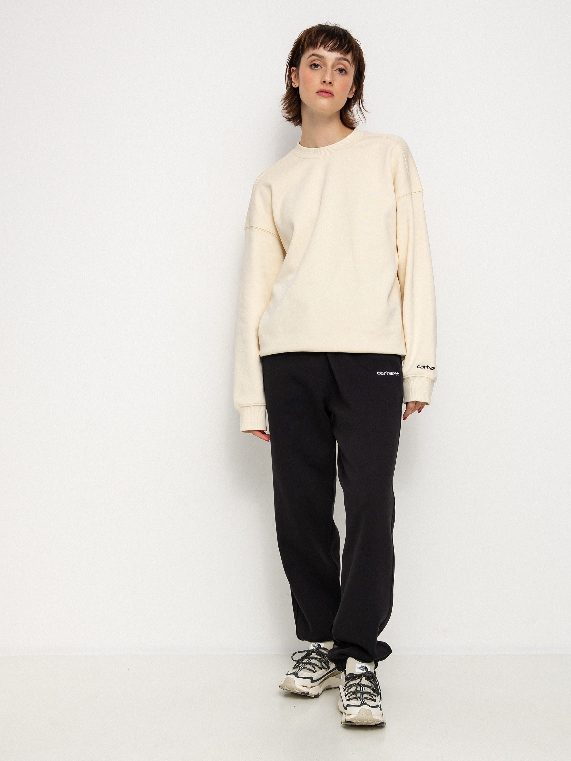 Spodnie Carhartt WIP Ontario Wmn (black/white)