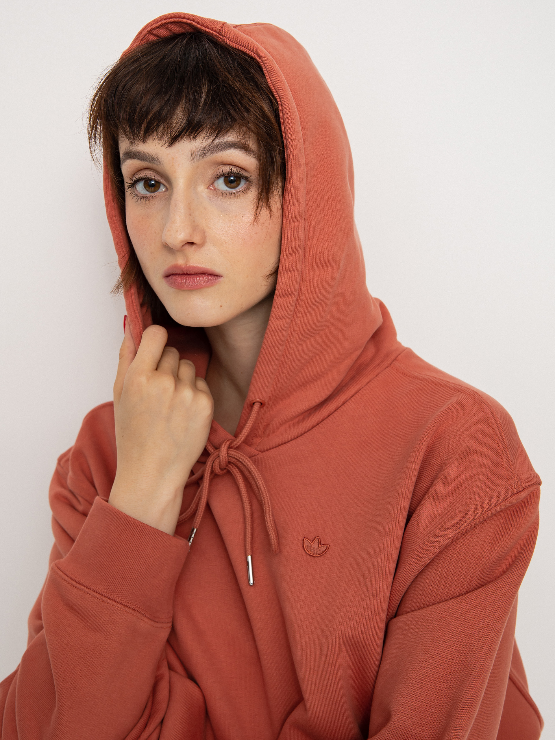 Bluza z kapturem adidas Originals Small Logo Shmoo HD Wmn (magear)