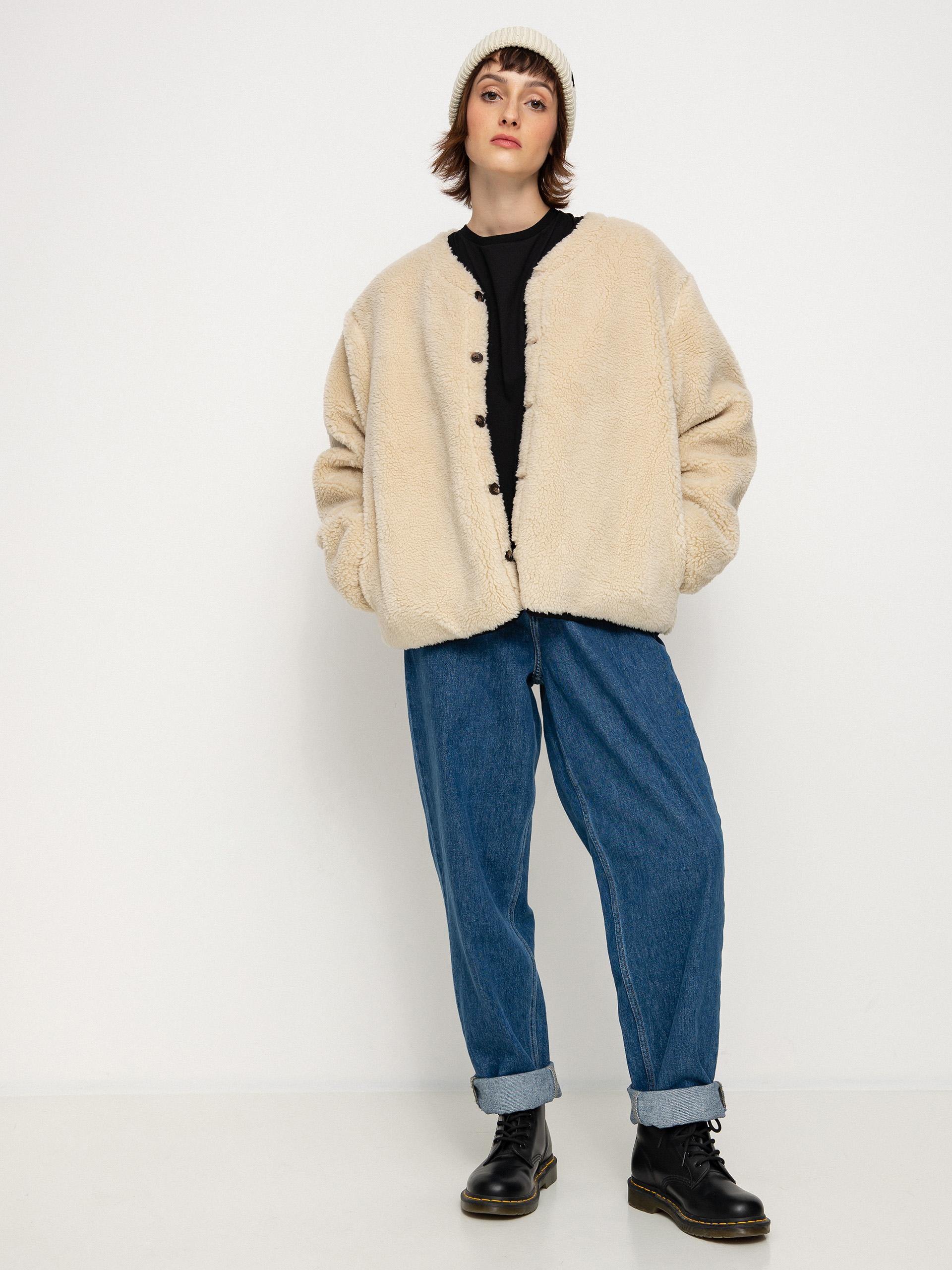 Kurtka Brixton Sherpa Reversible Padded Wmn (mars red praire floral)