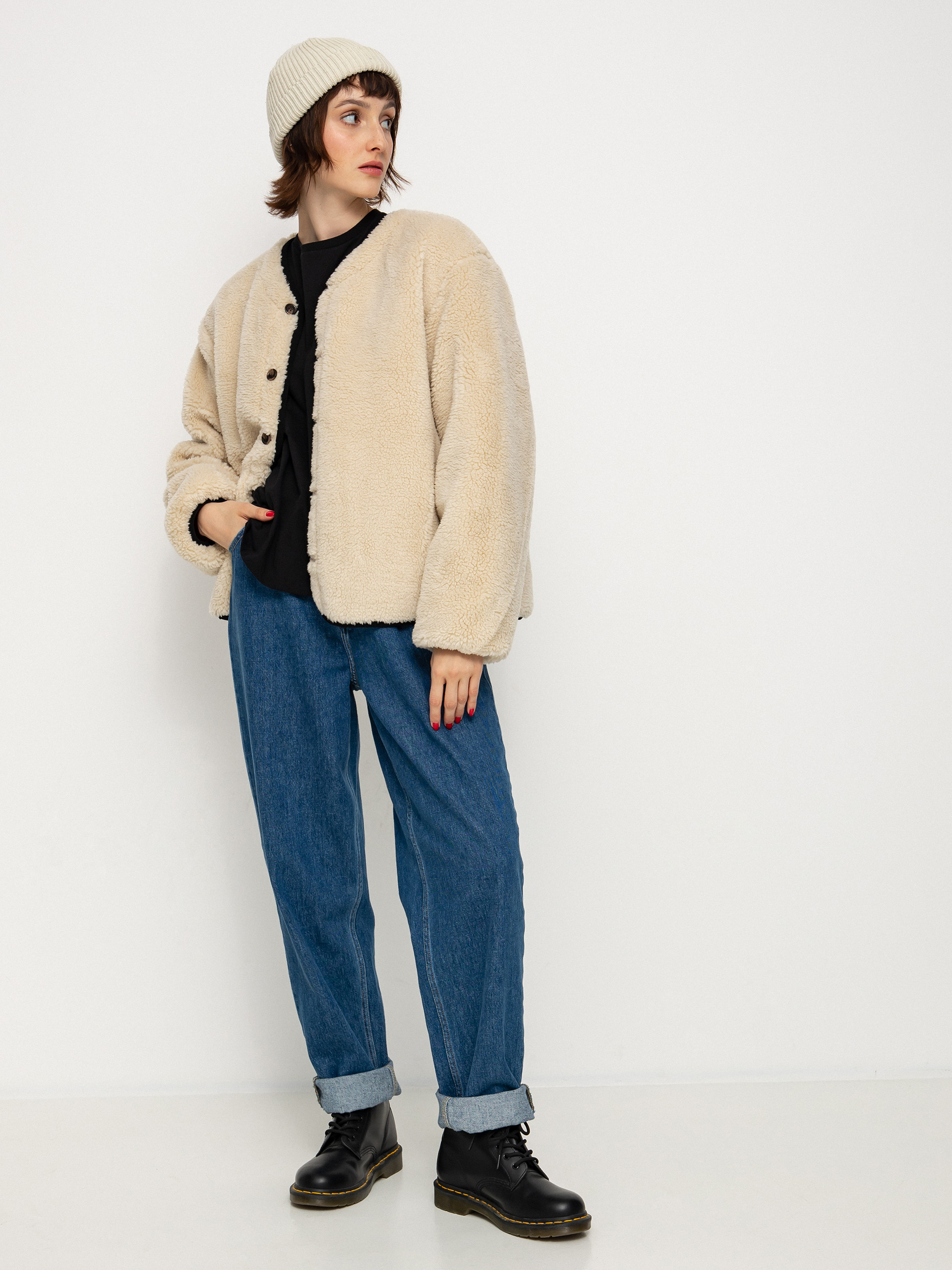 Kurtka Brixton Sherpa Reversible Padded Wmn (mars red praire floral)