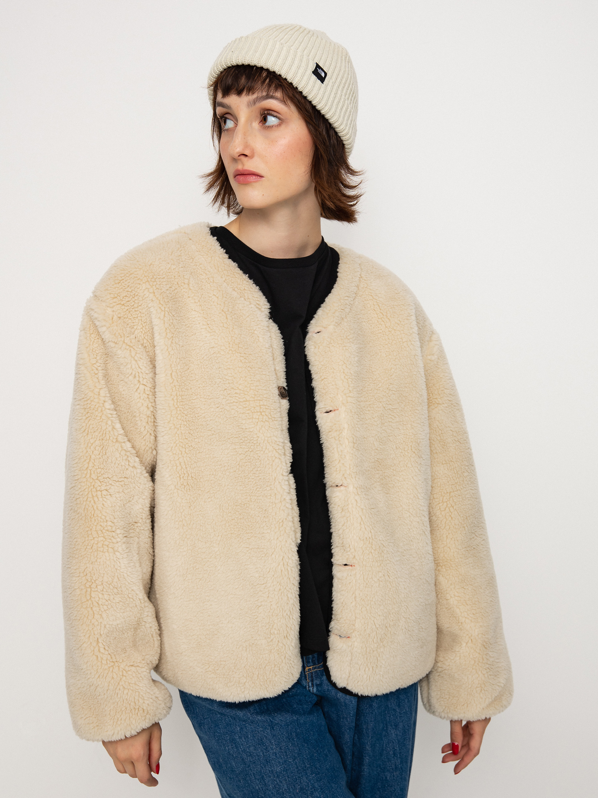 Kurtka Brixton Sherpa Reversible Padded Wmn (mars red praire floral)