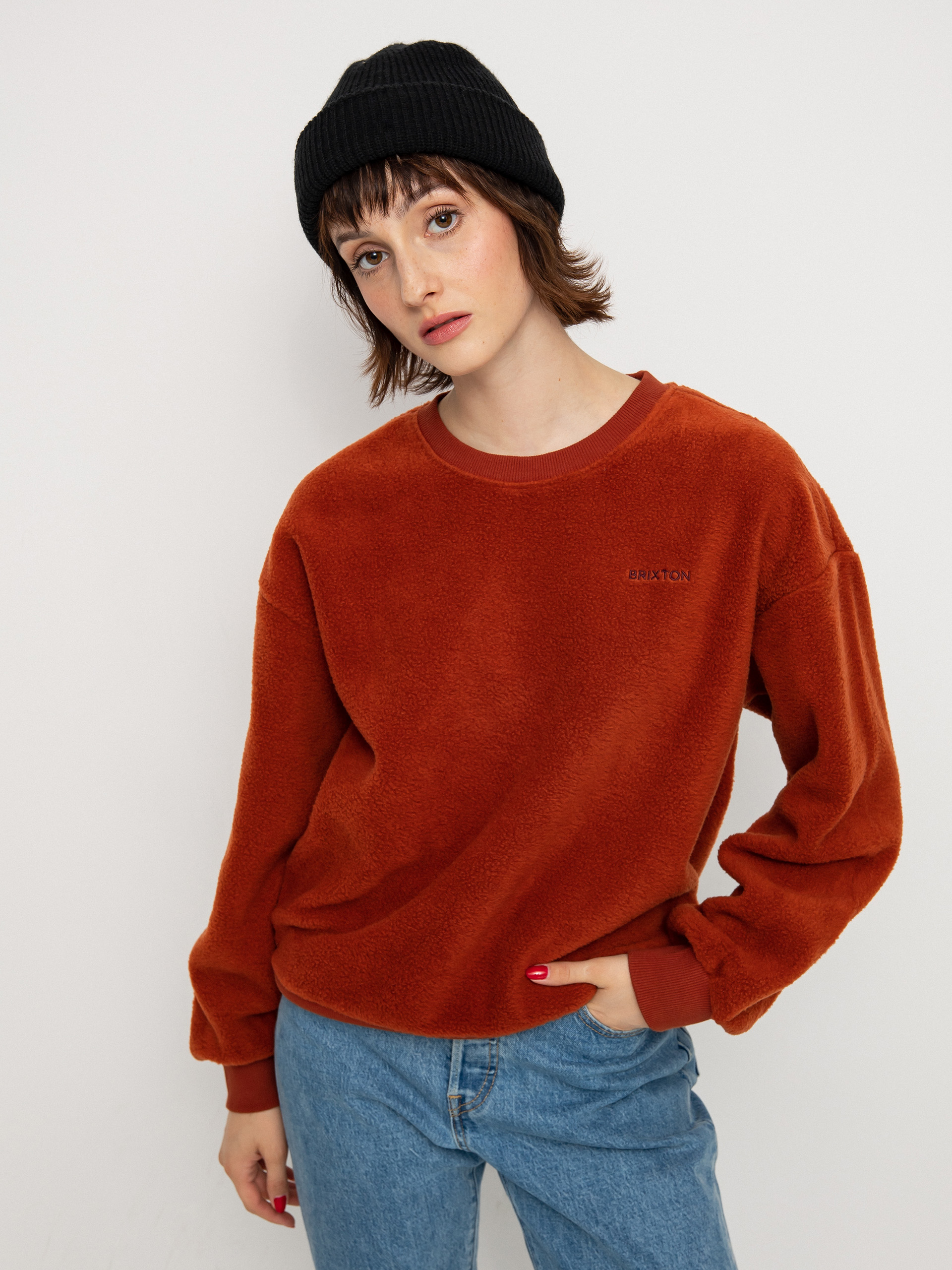 Bluza Brixton Weekender Blanket Wmn (burnt henna)