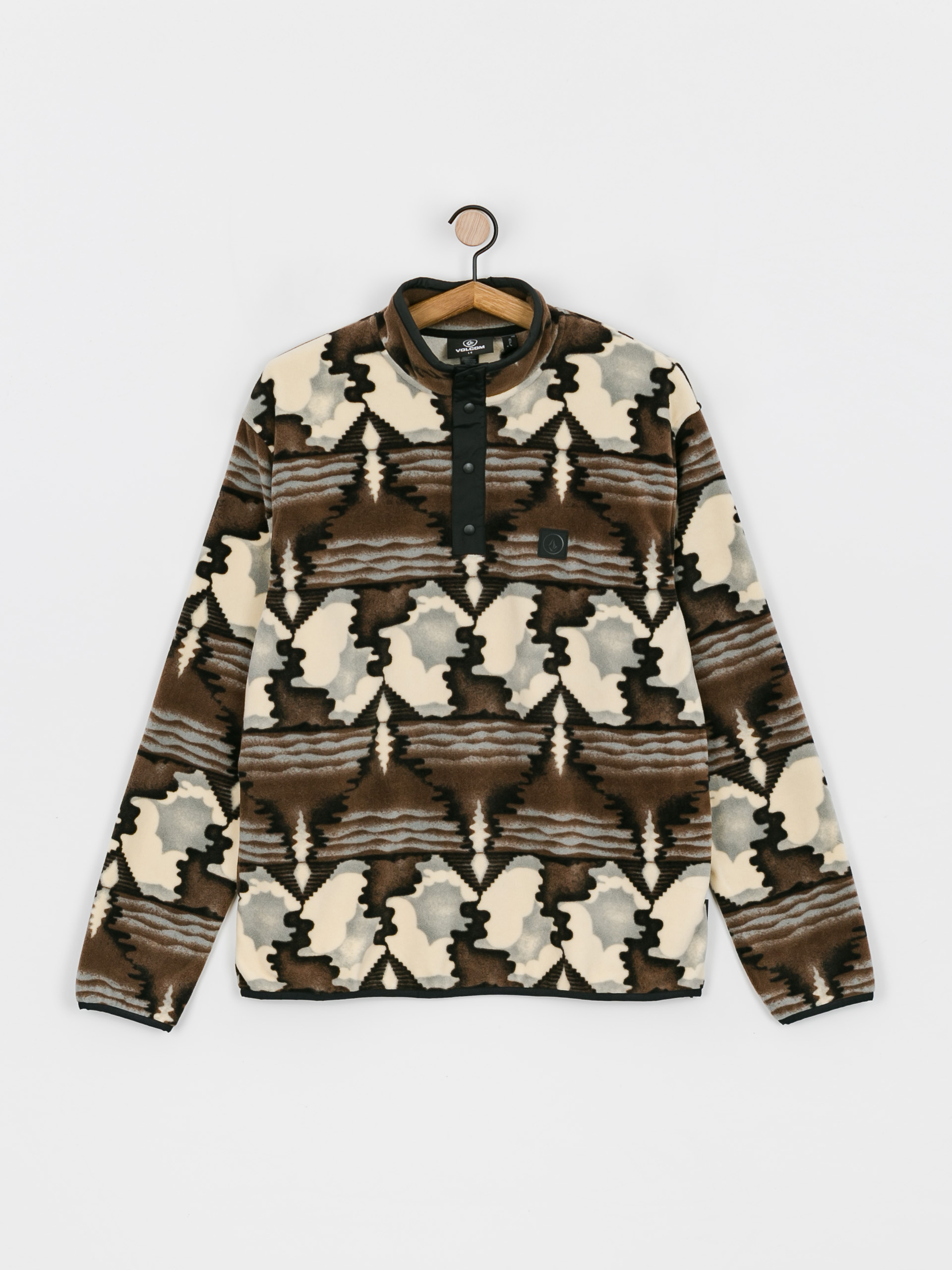 Bluza Volcom Error92 Mock Neck (whitecap grey)