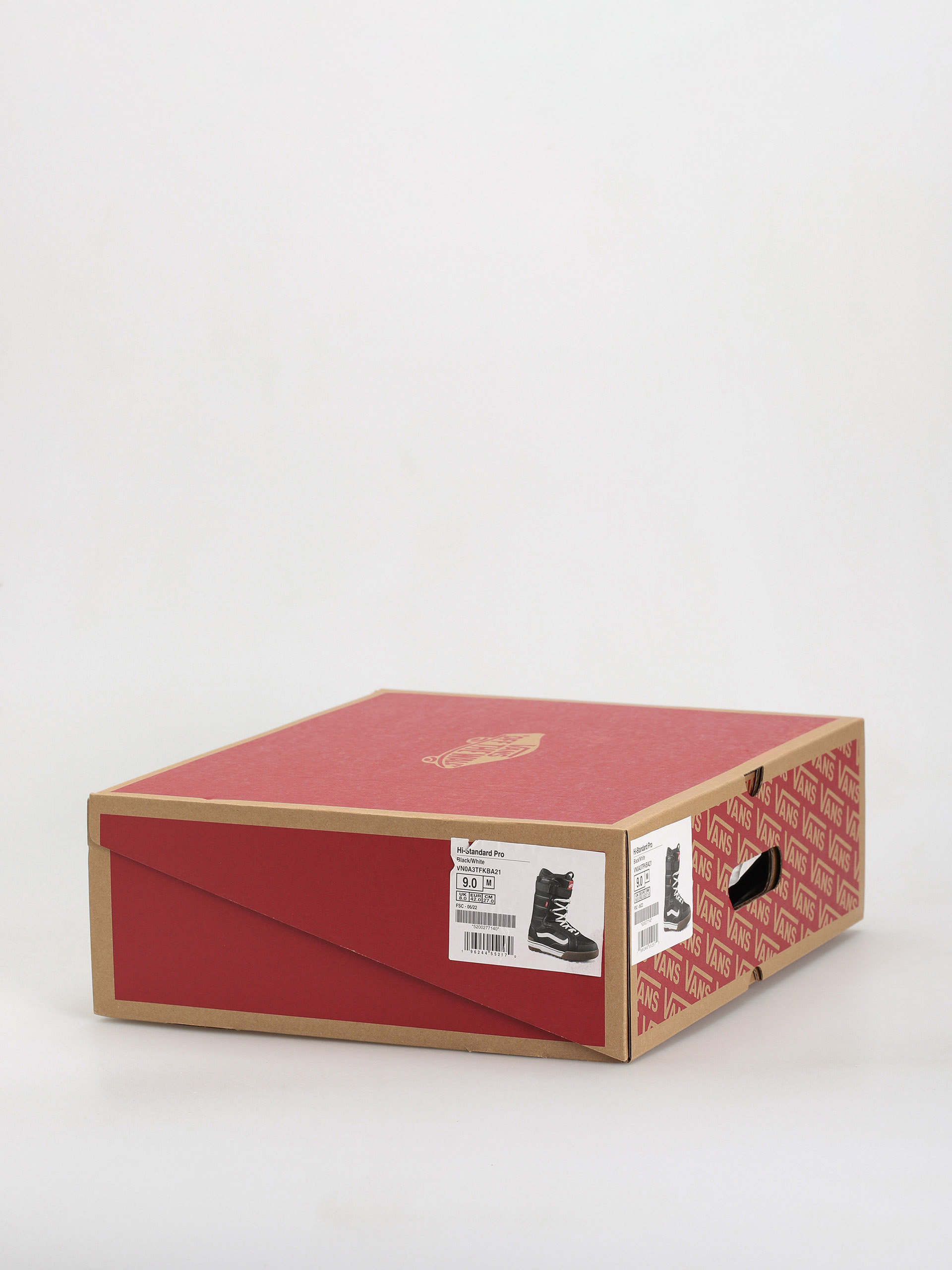 Męskie Buty snowboardowe Vans Hi Standard Pro (black/white)