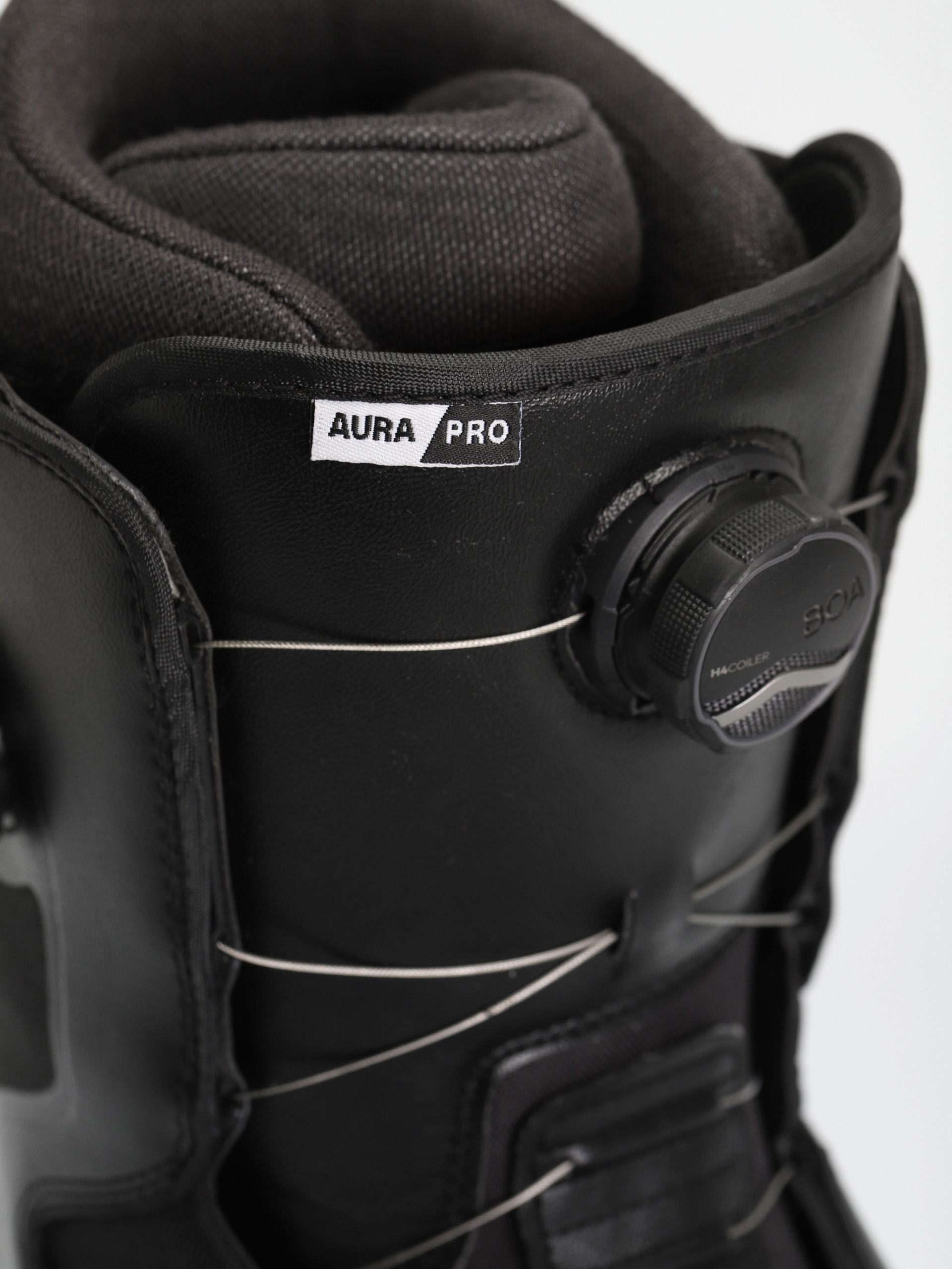 Męskie Buty snowboardowe Vans Aura Pro (black/white)