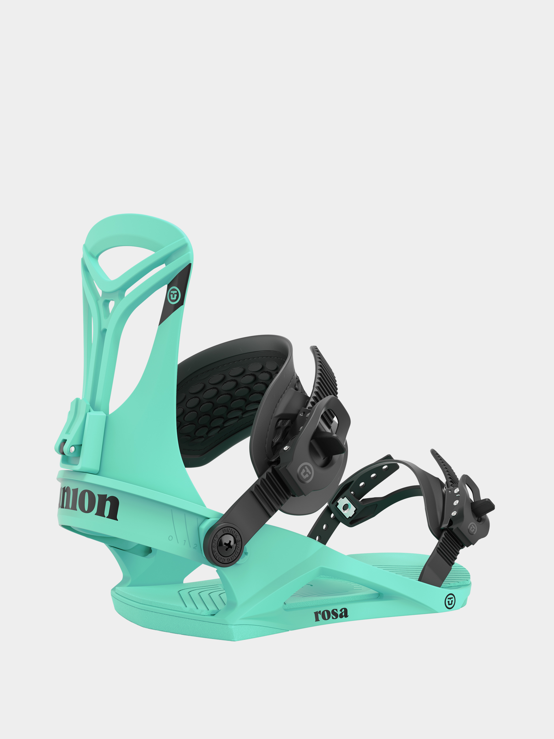 Damskie Wiązania snowboardowe Union Rosa (cool aqua)