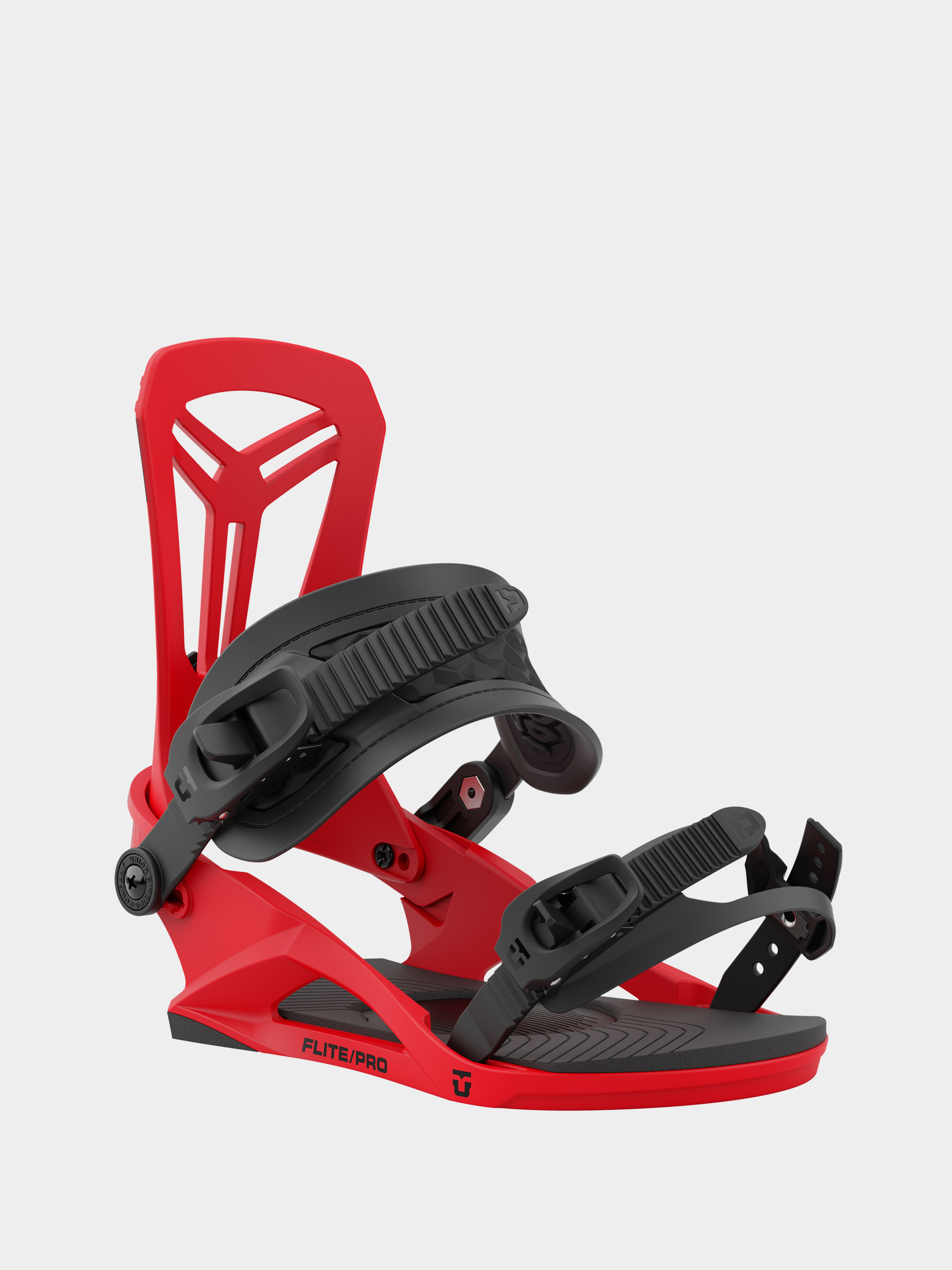 Męskie Wiązania snowboardowe Union Flite Pro (red)