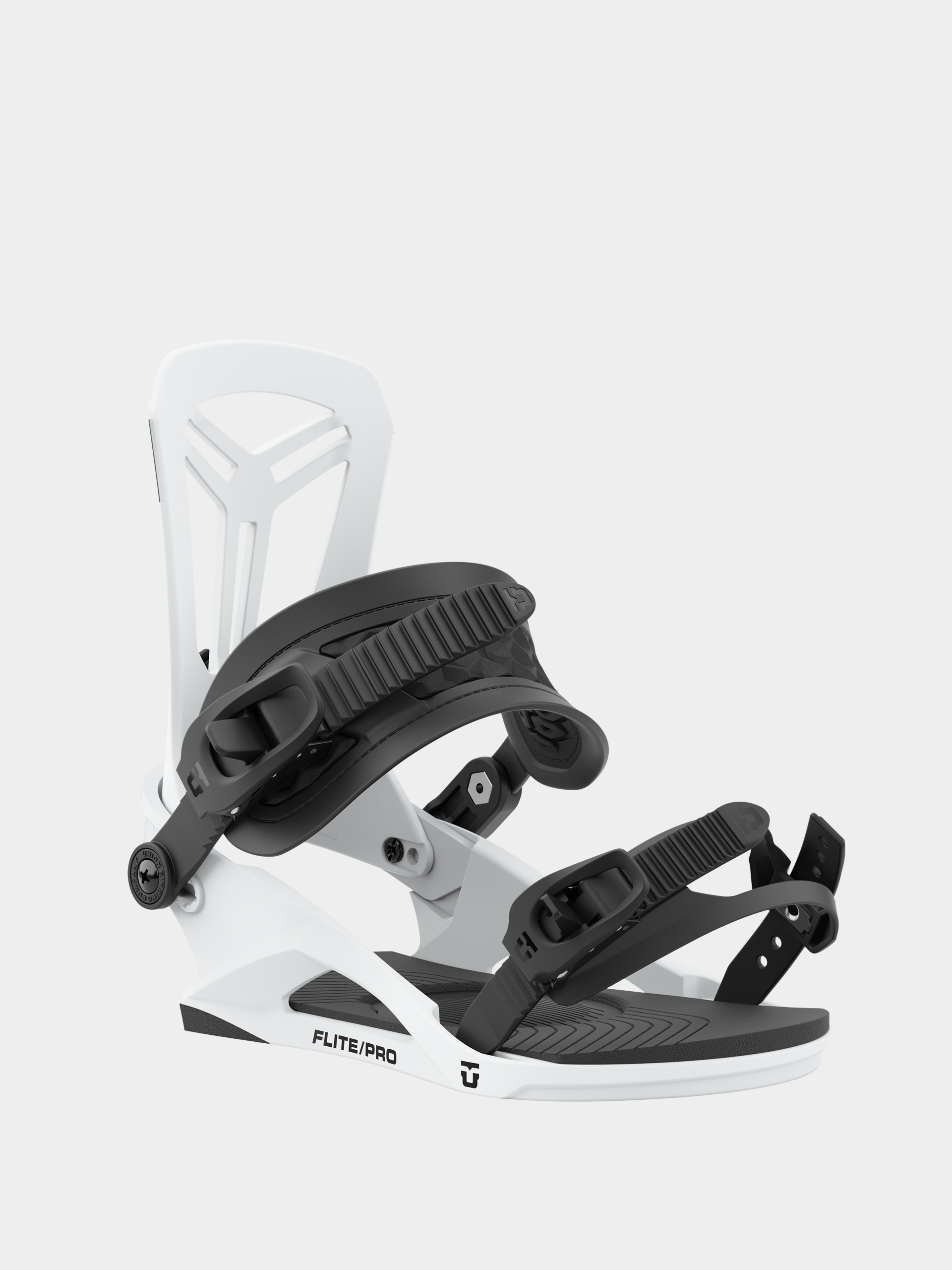 Męskie Wiązania snowboardowe Union Flite Pro (white)