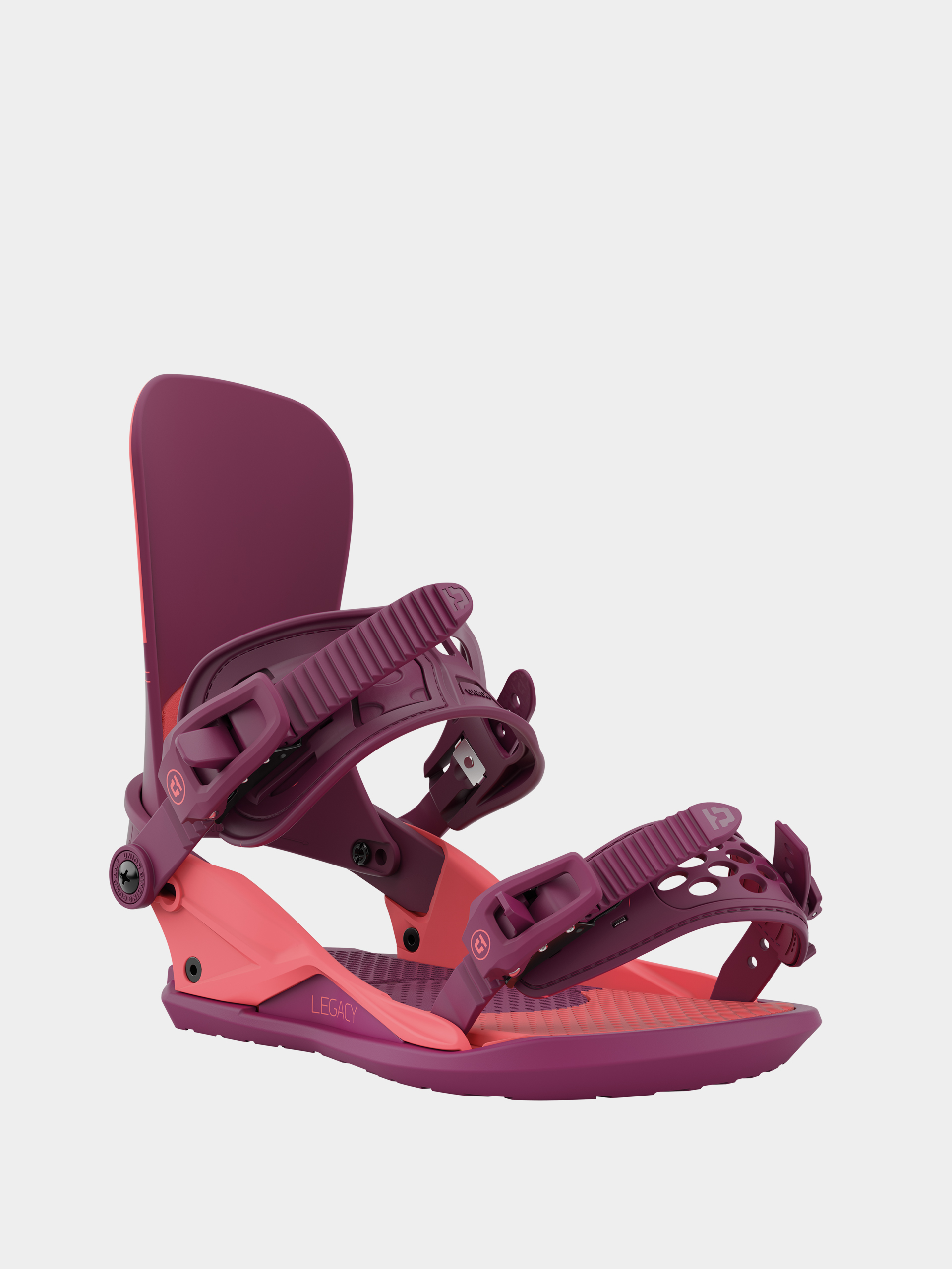 Damskie Wiązania snowboardowe Union Legacy (raspberry)