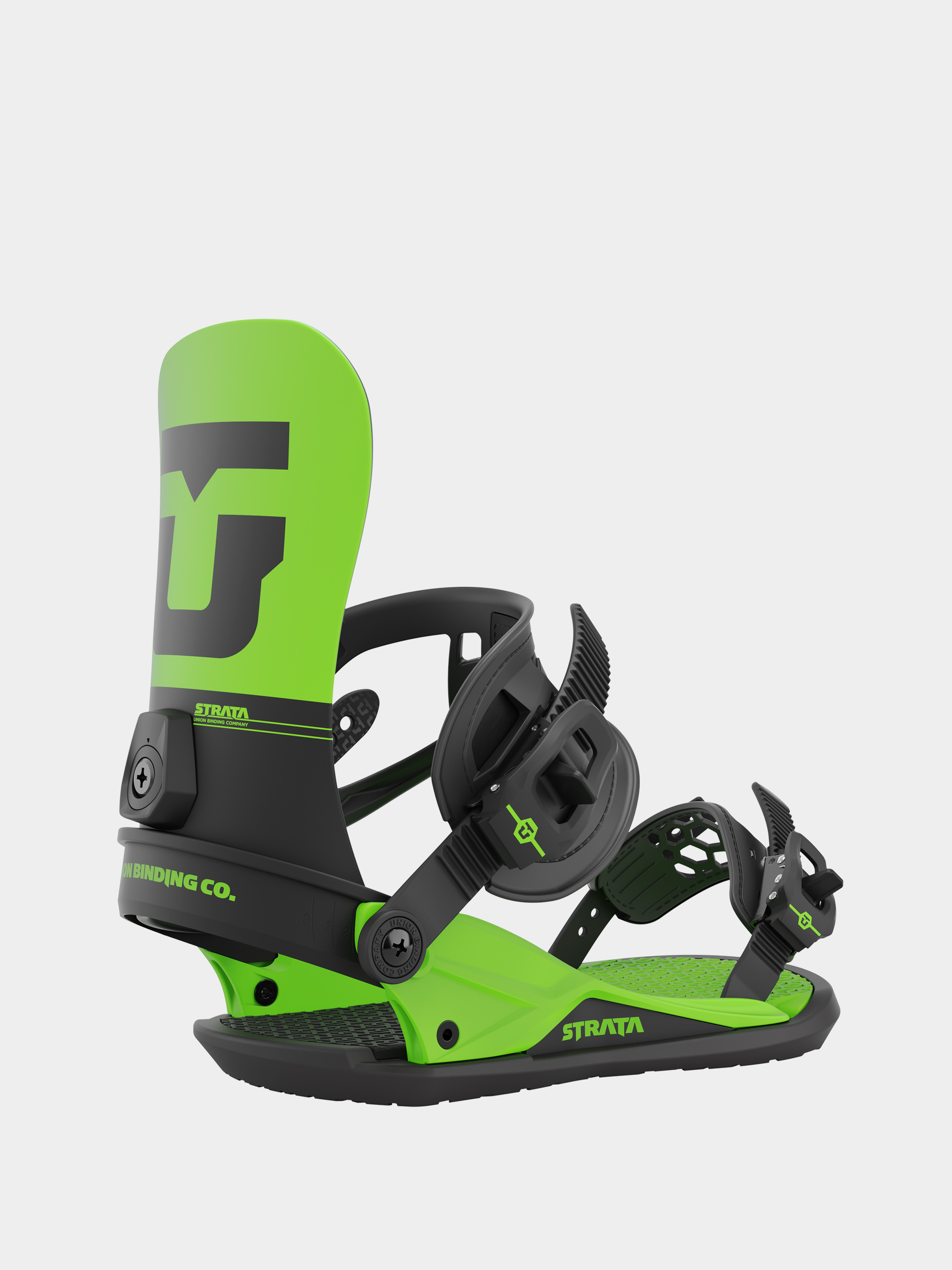 Męskie Wiązania snowboardowe Union Strata Team Hb (acid green)