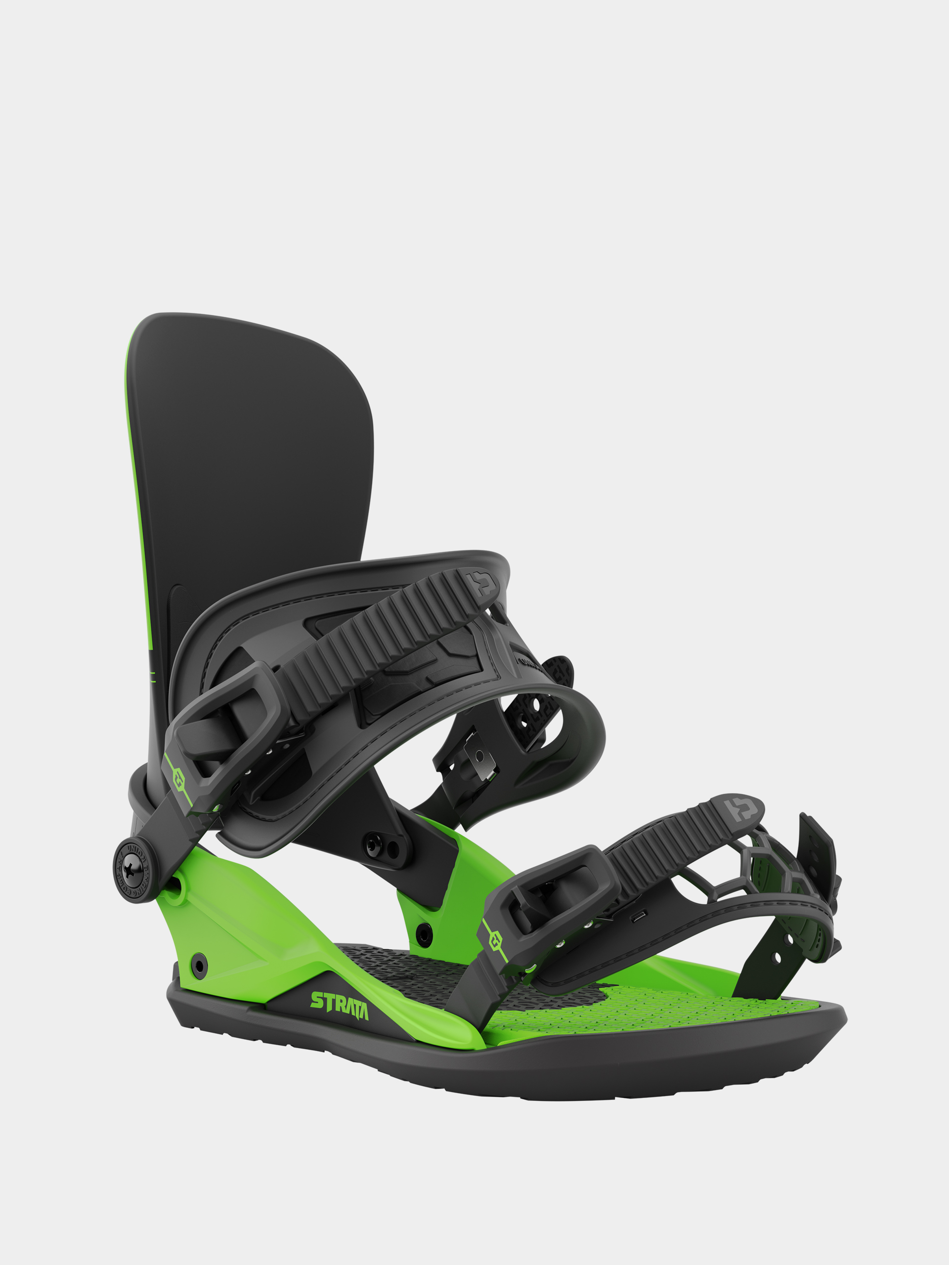 Męskie Wiązania snowboardowe Union Strata Team Hb (acid green)