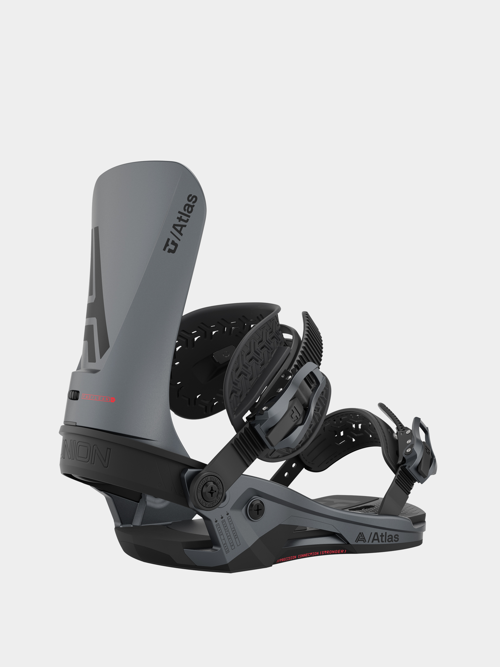 Męskie Wiązania snowboardowe Union Atlas (metallic grey)