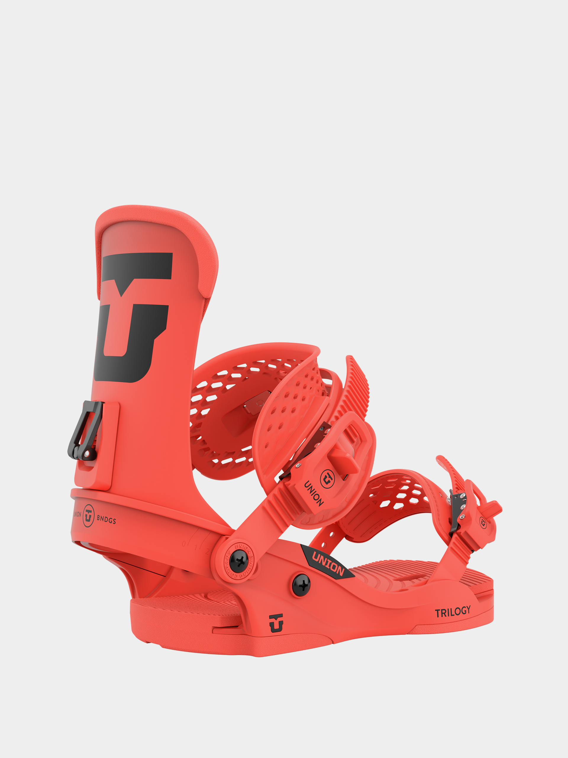 Damskie Wiązania snowboardowe Union Trilogy Team Hb (coral)