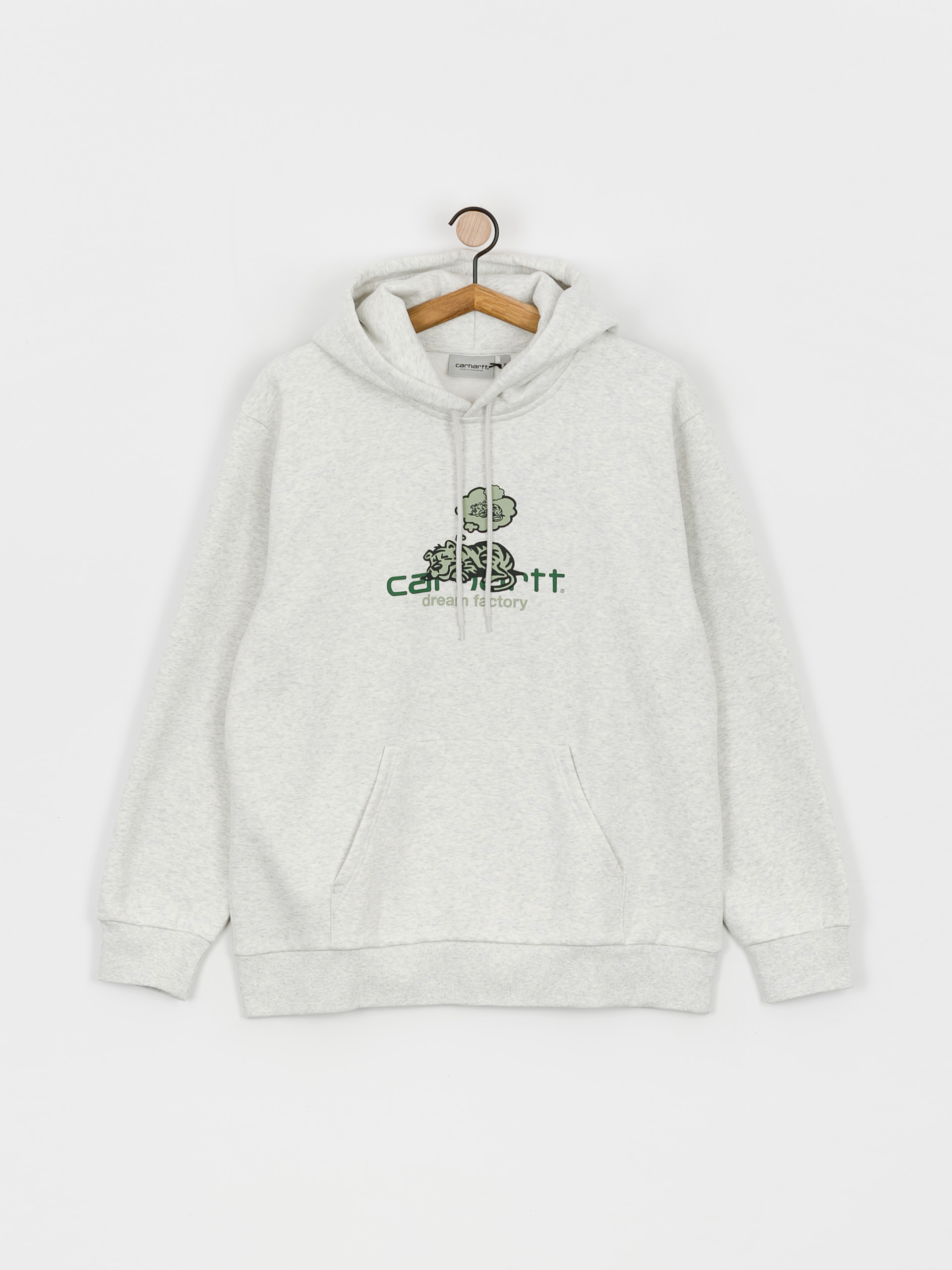 Bluza z kapturem Carhartt WIP Dream Factory HD (ash heather)