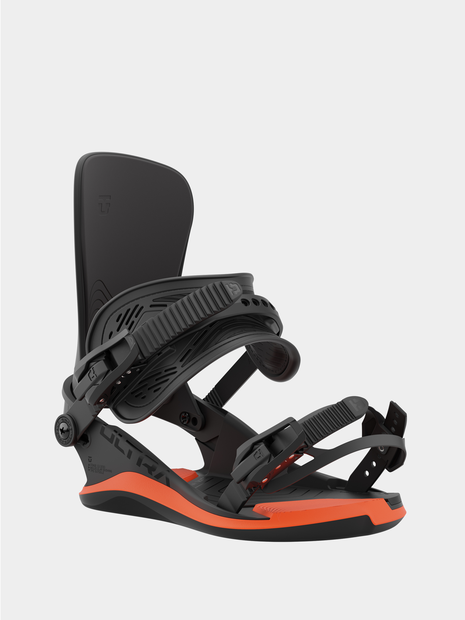 Męskie Wiązania snowboardowe Union Ultra (black/orange)